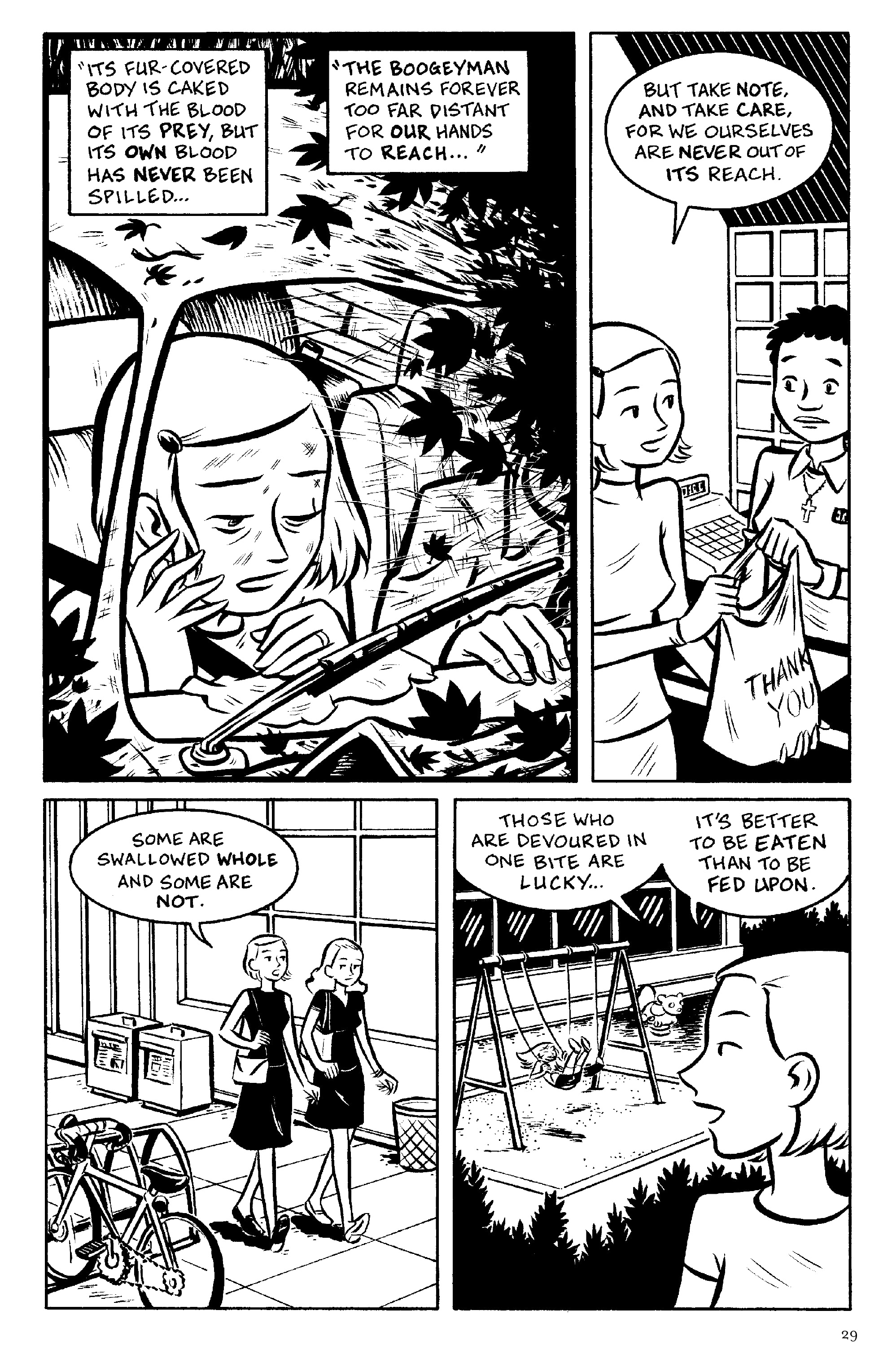 Read online Drawing Lines: An Anthology of Women Cartoonists comic -  Issue # TPB - 29