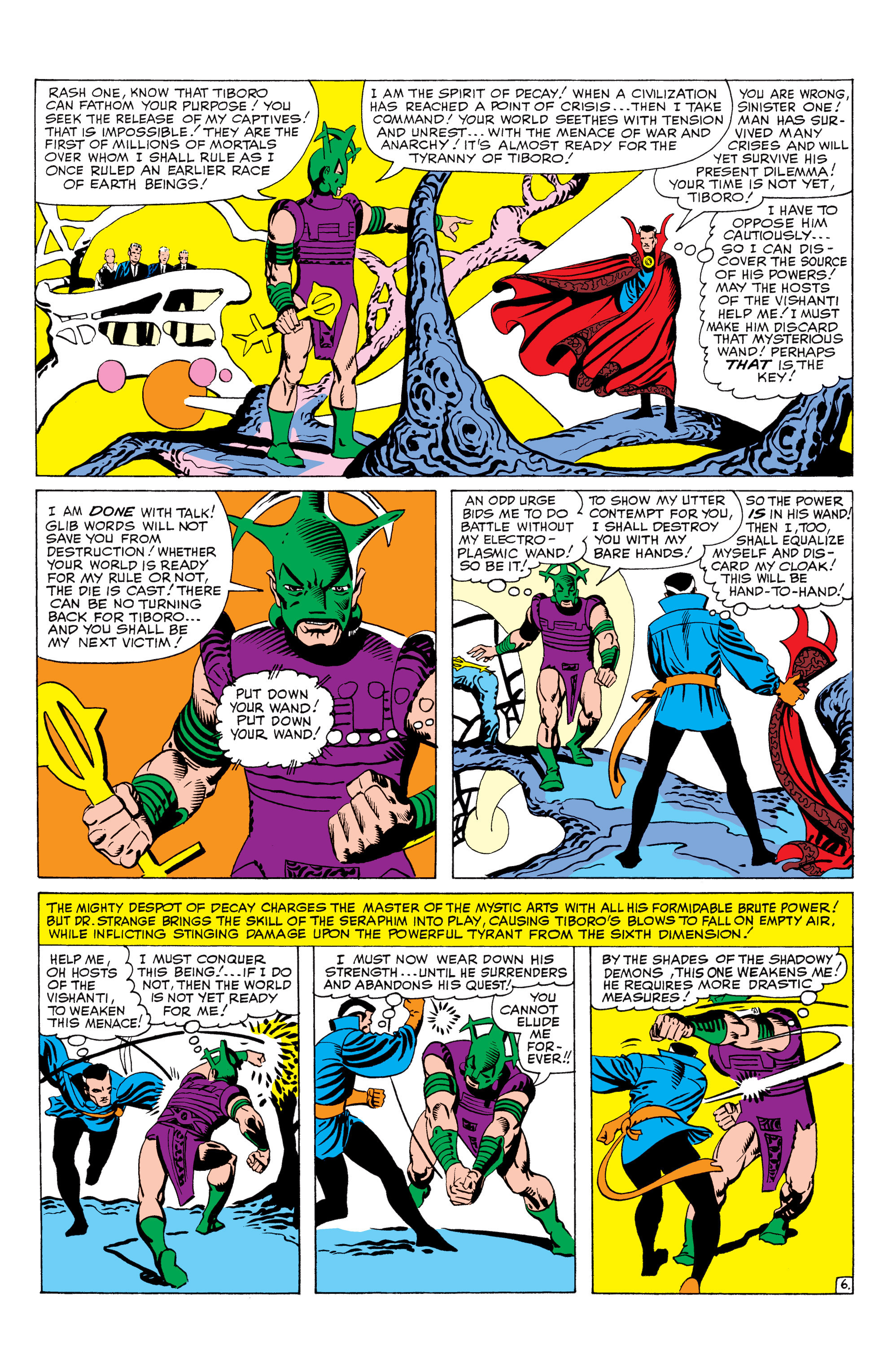 Read online Marvel Masterworks: Doctor Strange comic -  Issue # TPB 1 - 170