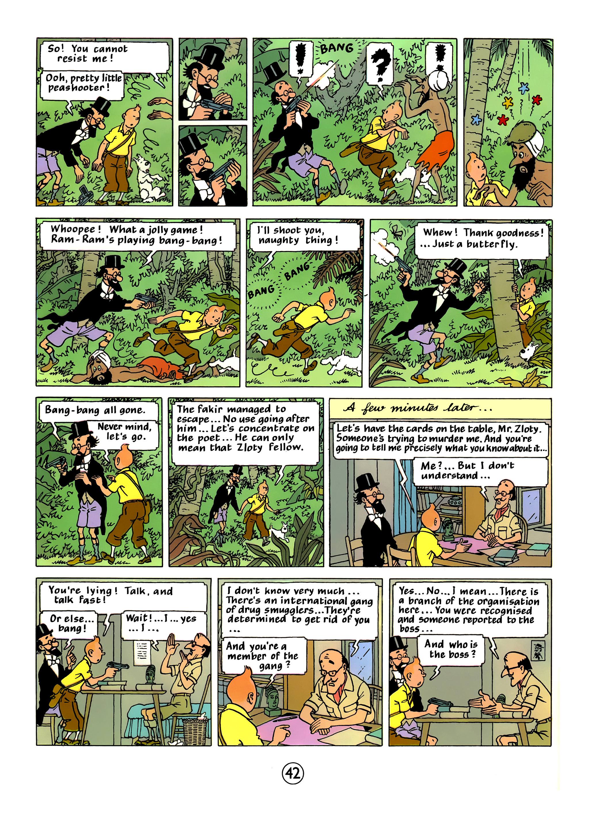 Read online The Adventures of Tintin comic -  Issue #4 - 45