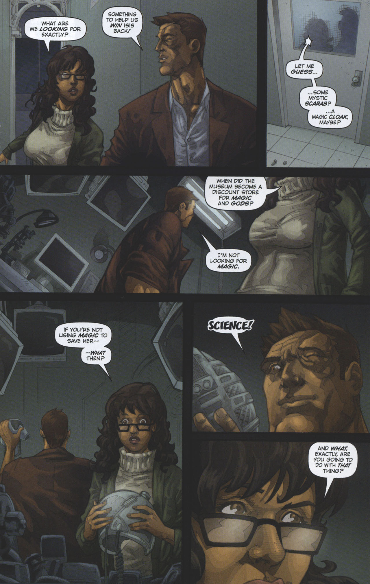 Read online The Legend of Isis comic -  Issue #8 - 9