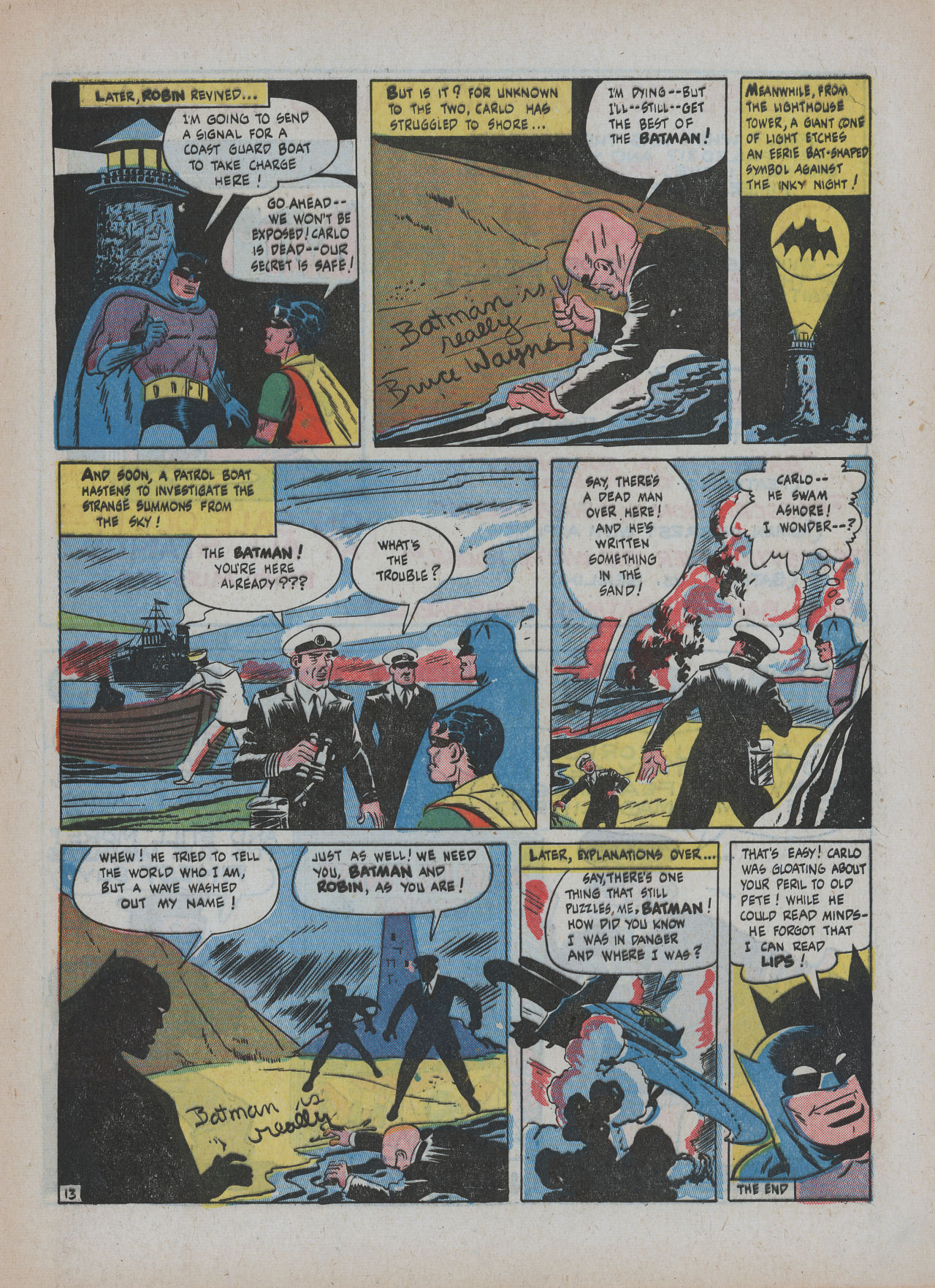 Read online Detective Comics (1937) comic -  Issue #70 - 15
