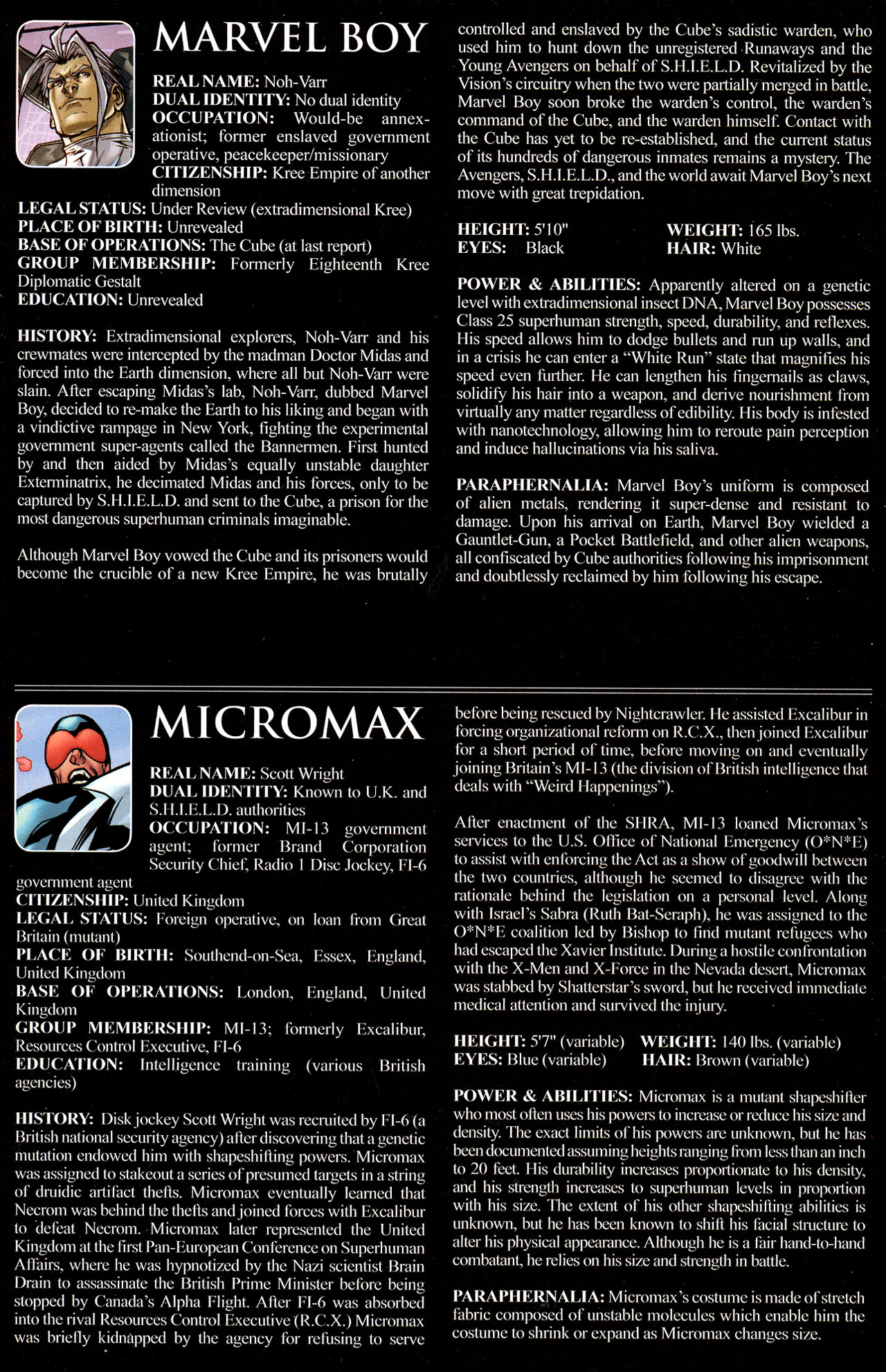 Read online Civil War: Battle Damage Report comic -  Issue # Full - 35
