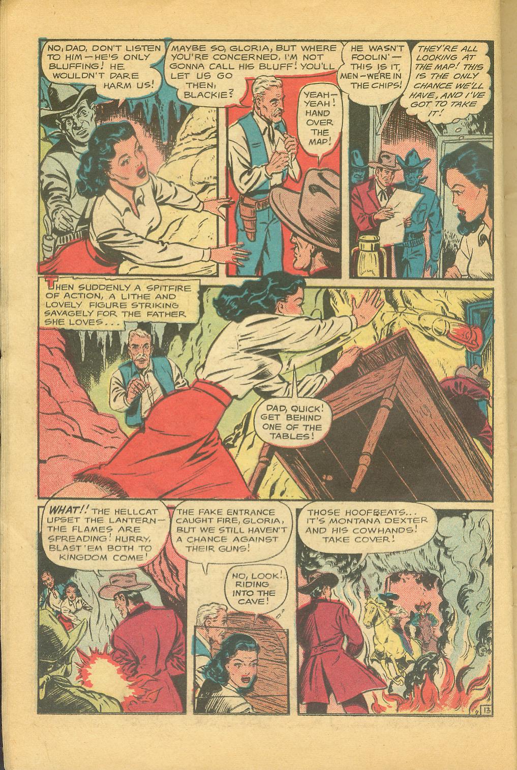 Read online Cowgirl Romances (1950) comic -  Issue #2 - 15