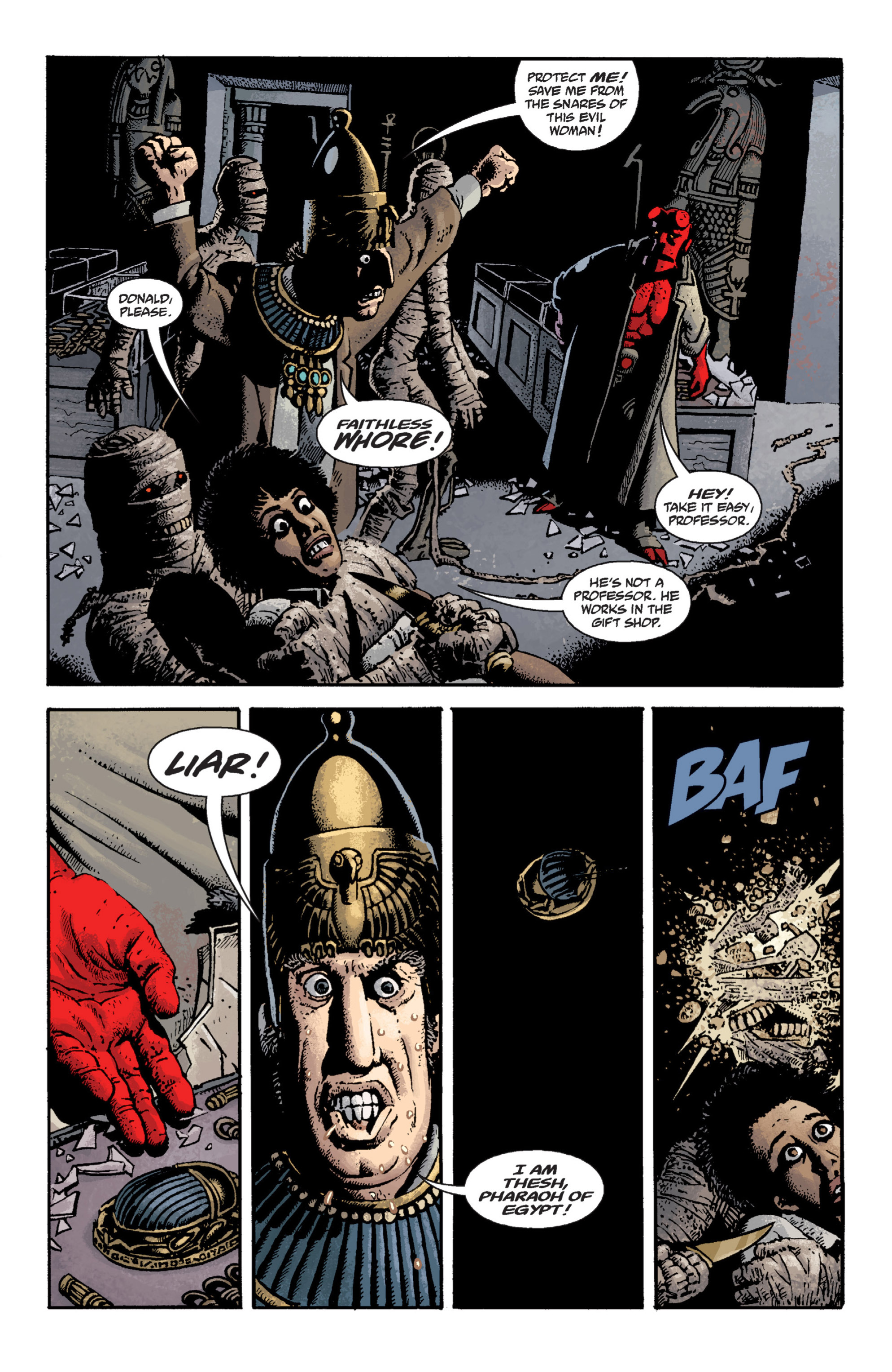 Read online Hellboy comic -  Issue #11 - 64