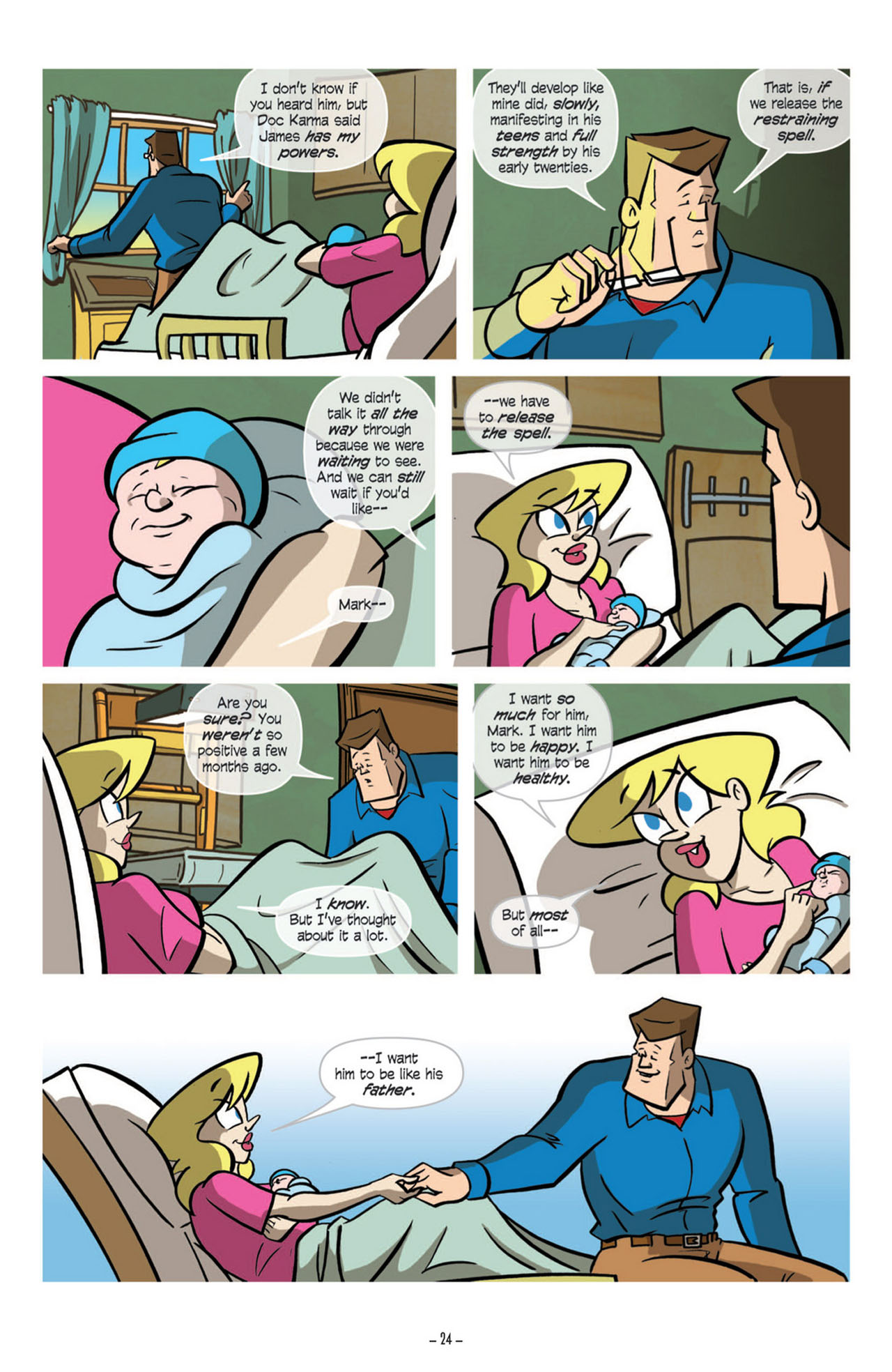 Read online Love and Capes: What to Expect comic -  Issue #6 - 26