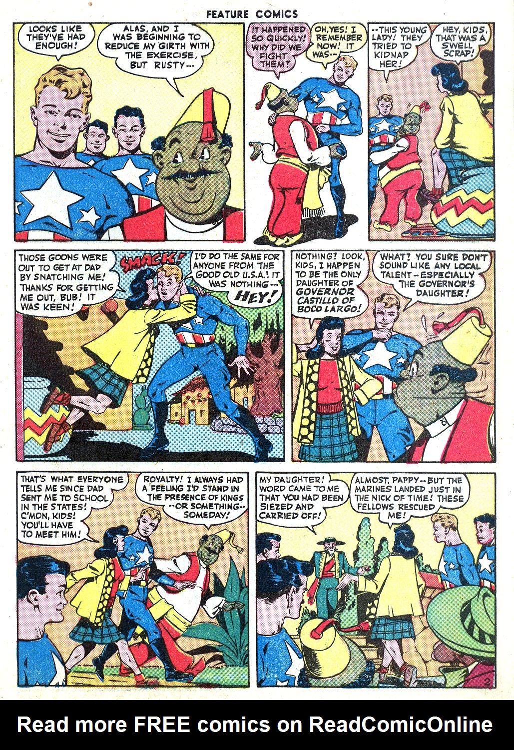 Read online Feature Comics comic -  Issue #98 - 53
