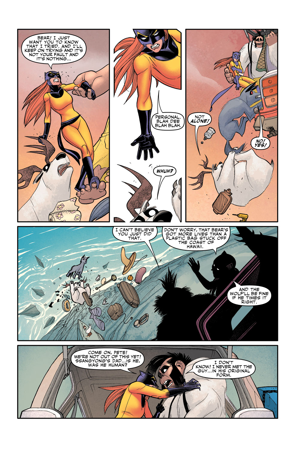 Read online Patsy Walker: Hellcat comic -  Issue #5 - 6