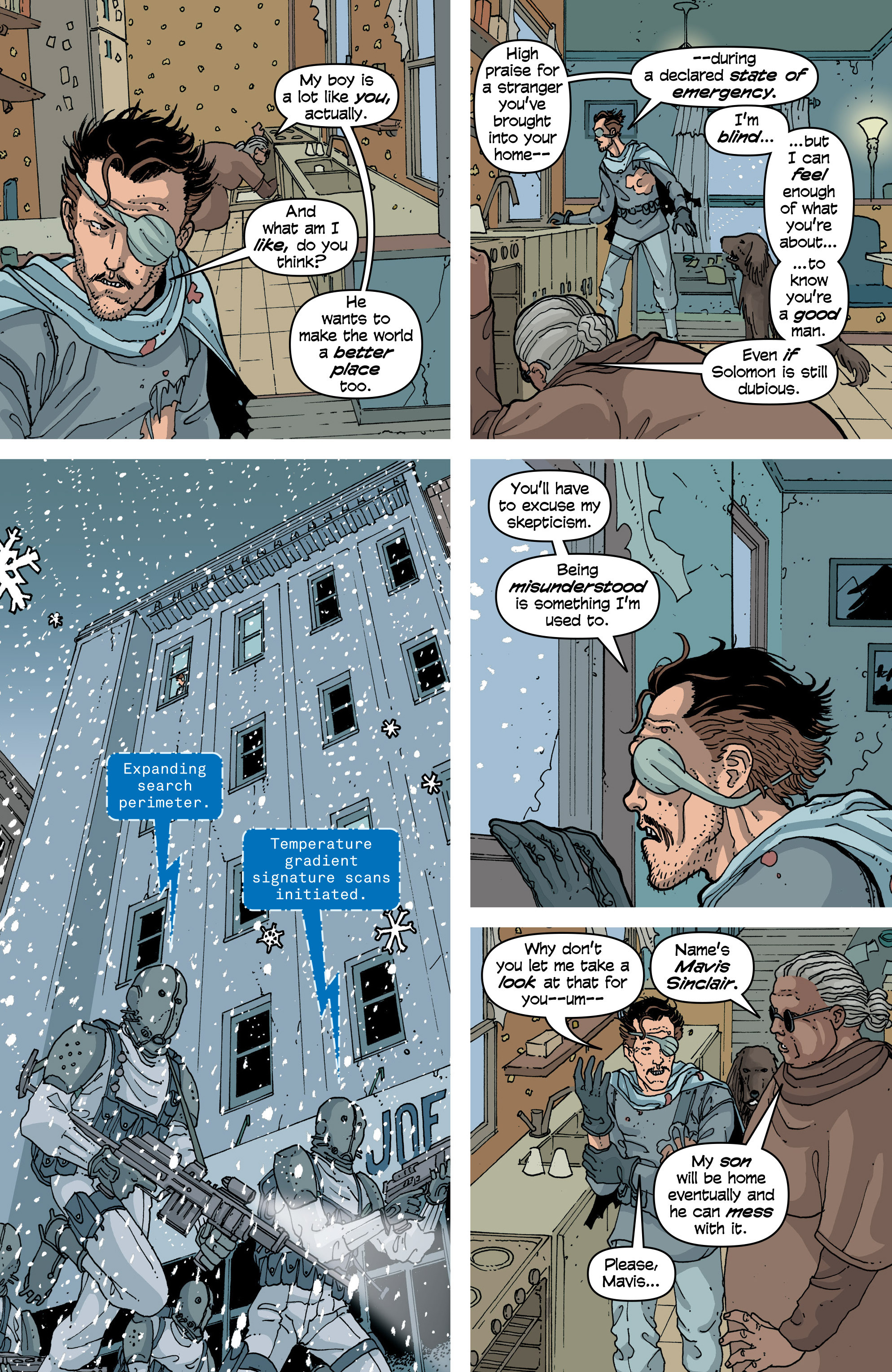 Read online Snowfall comic -  Issue #6 - 15