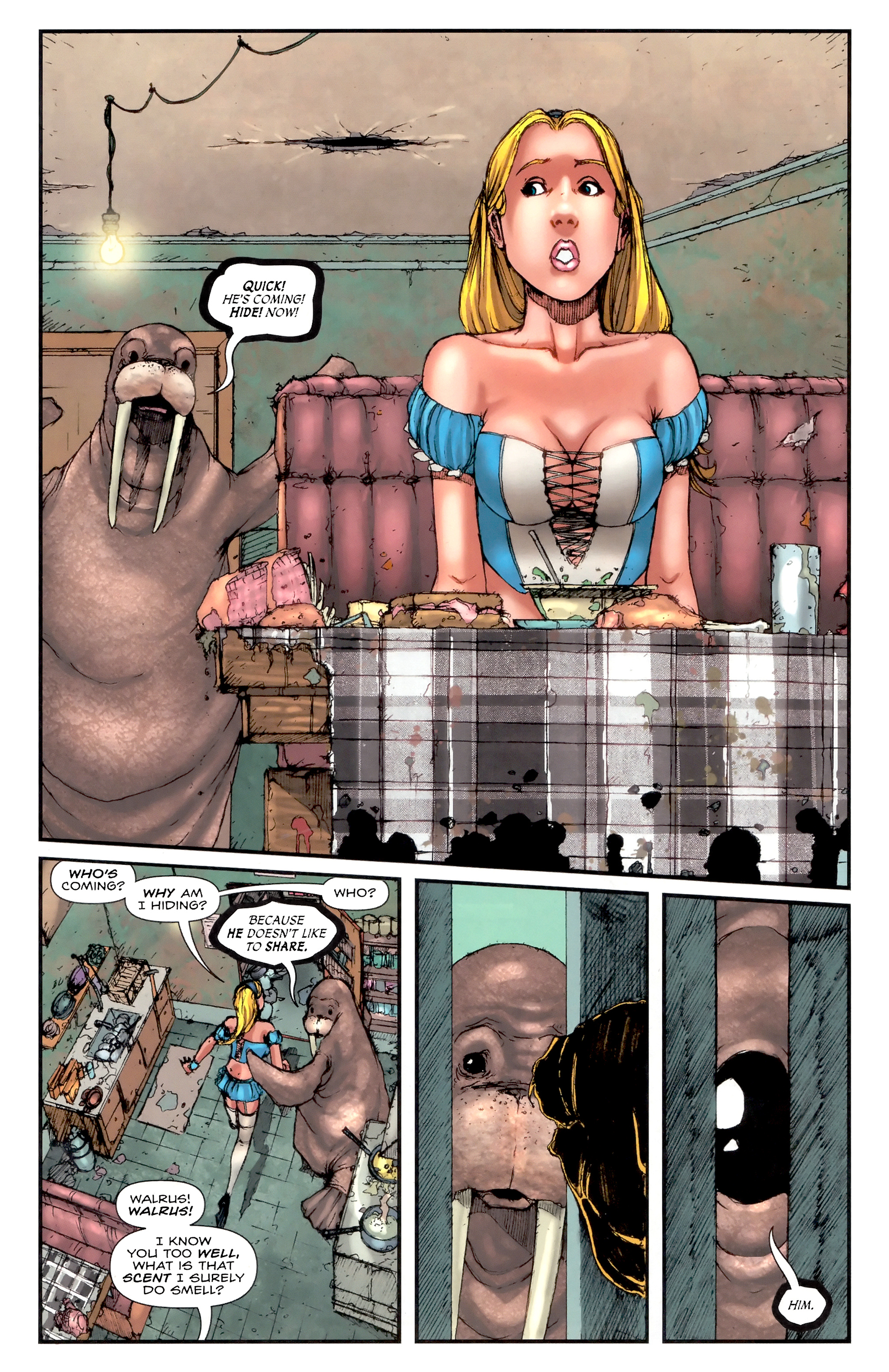 Read online Grimm Fairy Tales presents Alice in Wonderland comic -  Issue #2 - 14