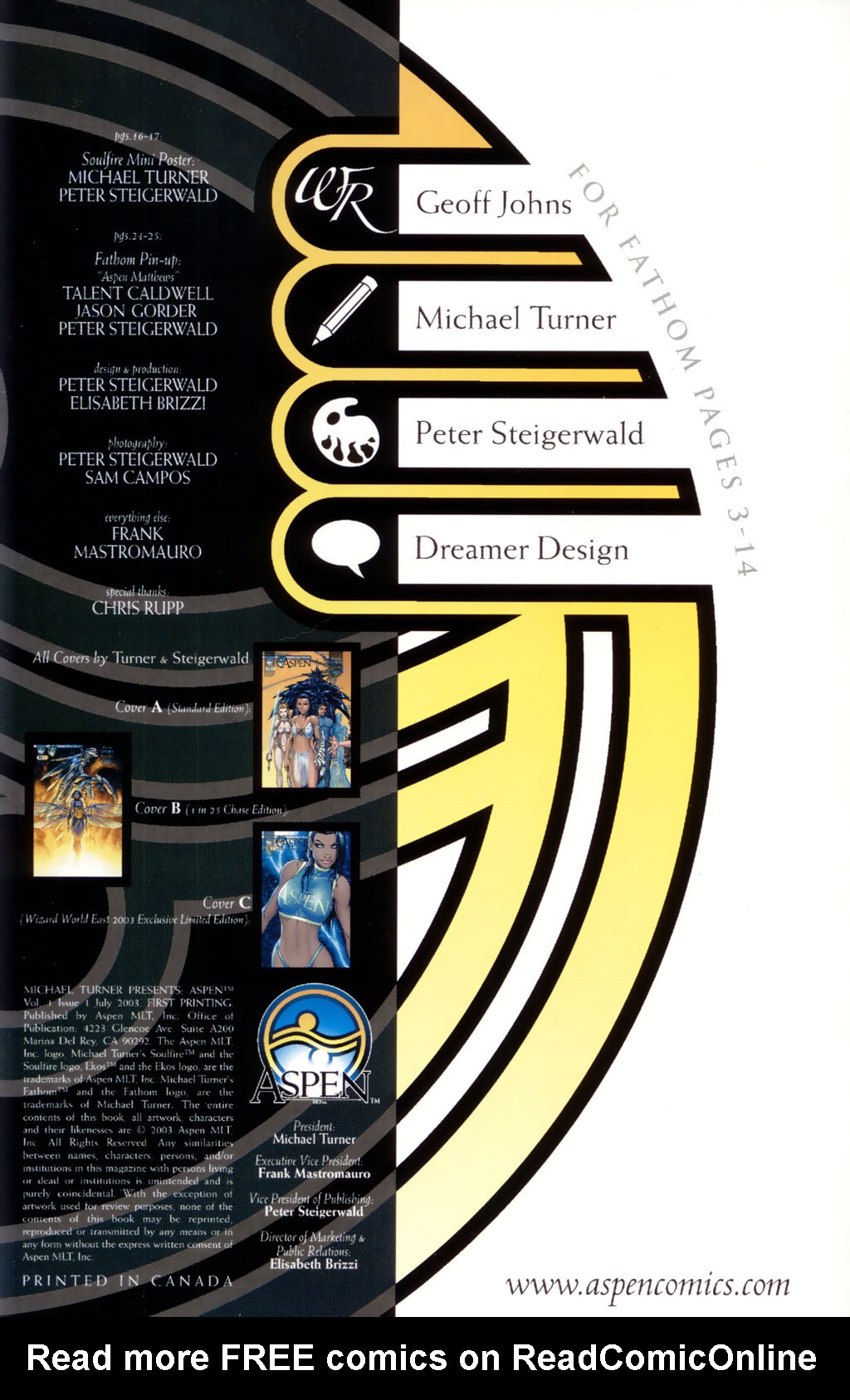 Read online Michael Turner Presents: Aspen comic -  Issue #1 - 3