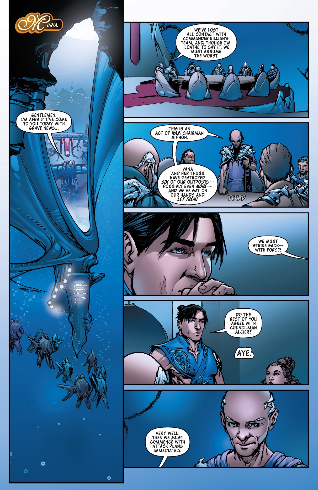 Read online Michael Turner's Fathom (2013) comic -  Issue #6 - 7