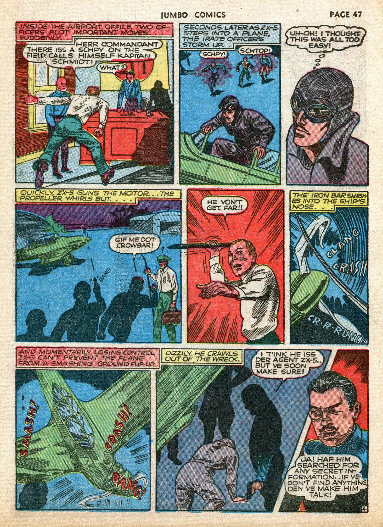 Read online Jumbo Comics comic -  Issue #32 - 49