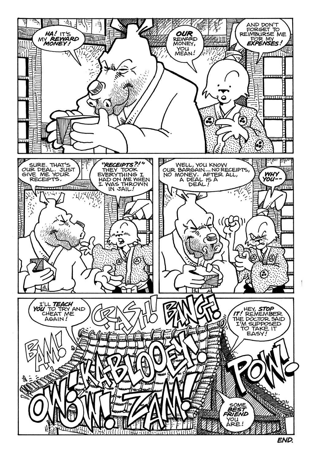 Read online Usagi Yojimbo (1987) comic -  Issue #36 - 22