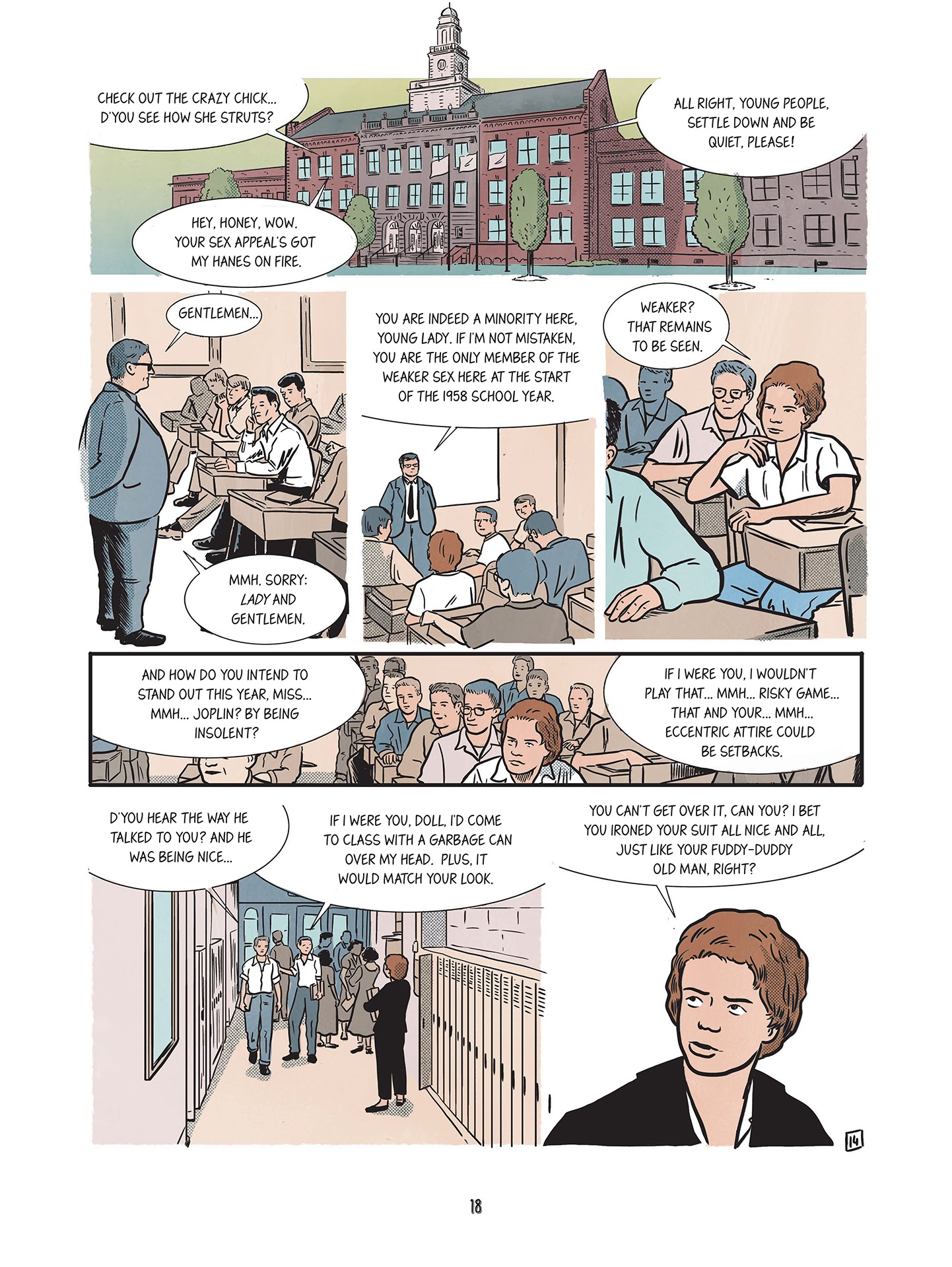 Read online Love Me Please!: The Story of Janis Joplin comic -  Issue # TPB (Part 1) - 19