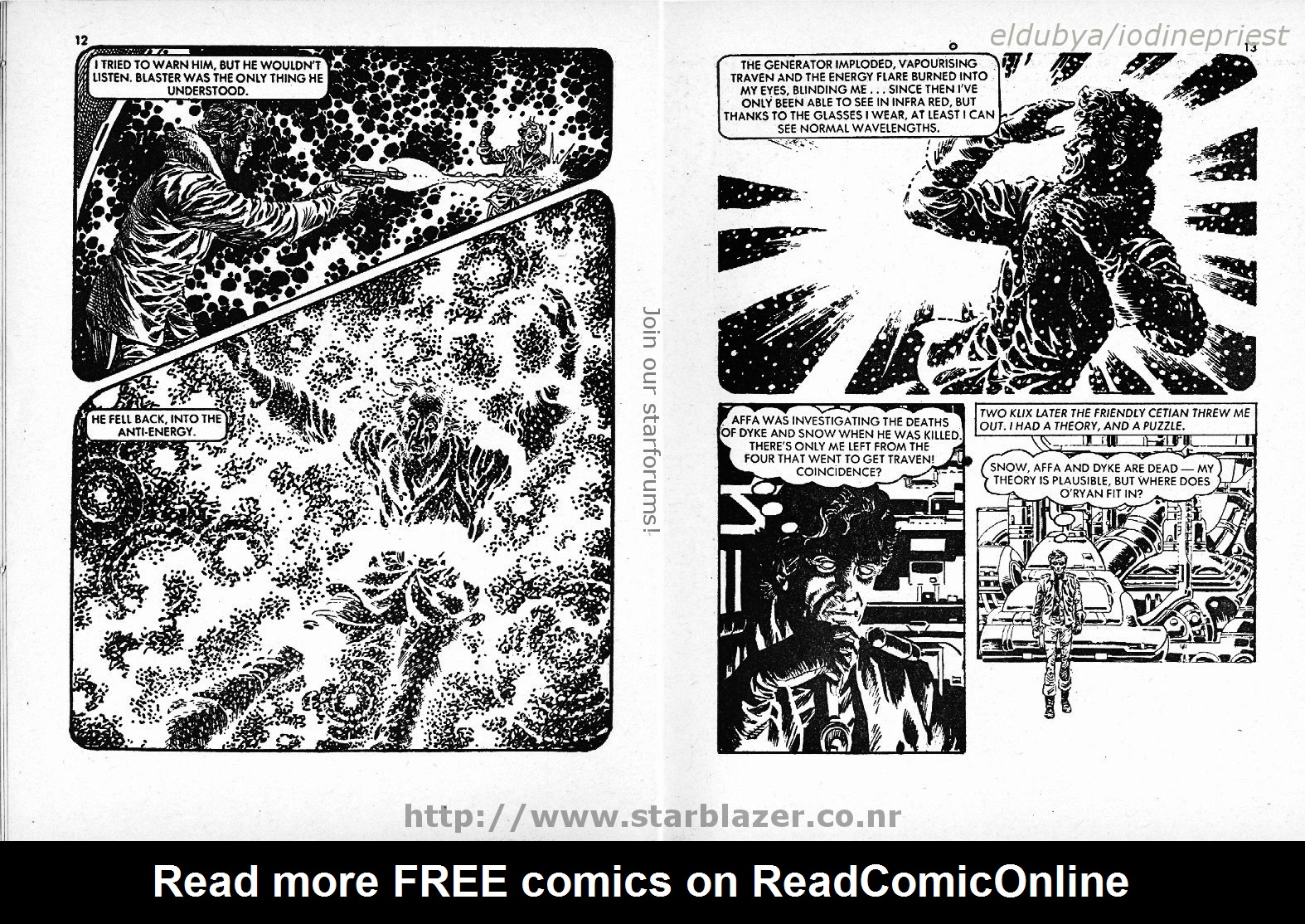 Read online Starblazer comic -  Issue #127 - 8