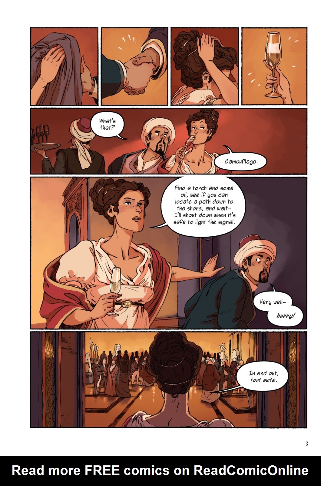 Read online Delilah Dirk and the Pillars of Hercules comic -  Issue # TPB (Part 1) - 8