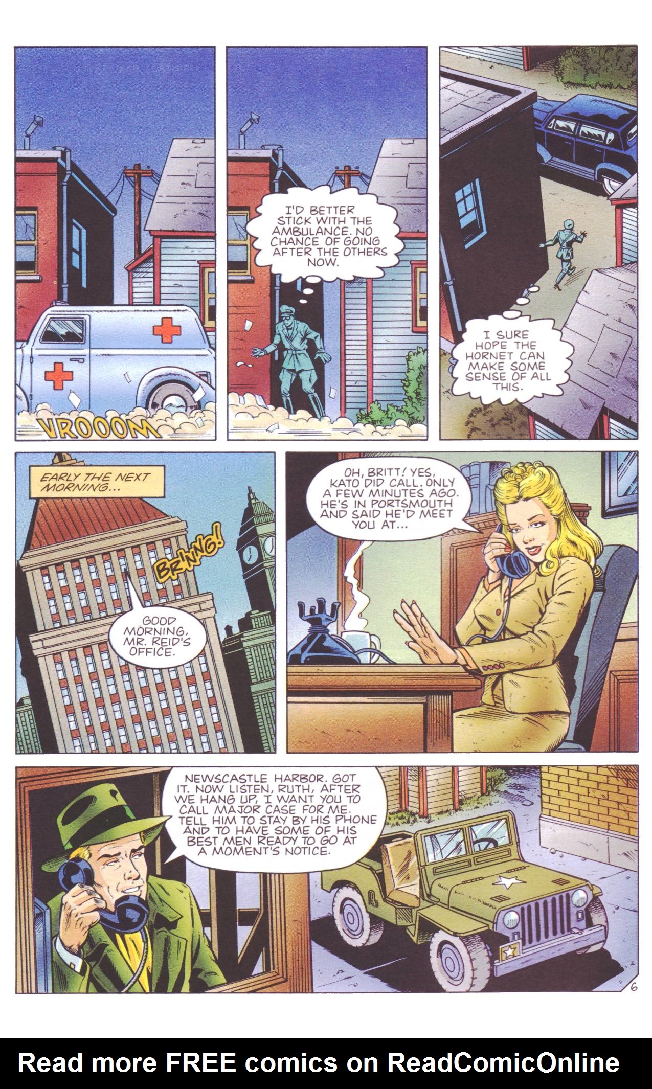 Read online Sting of The Green Hornet comic -  Issue #4 - 7