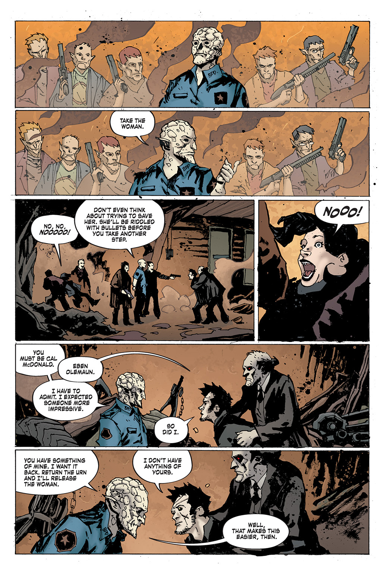 Read online Criminal Macabre: Final Night - The 30 Days of Night Crossover comic -  Issue #3 - 17