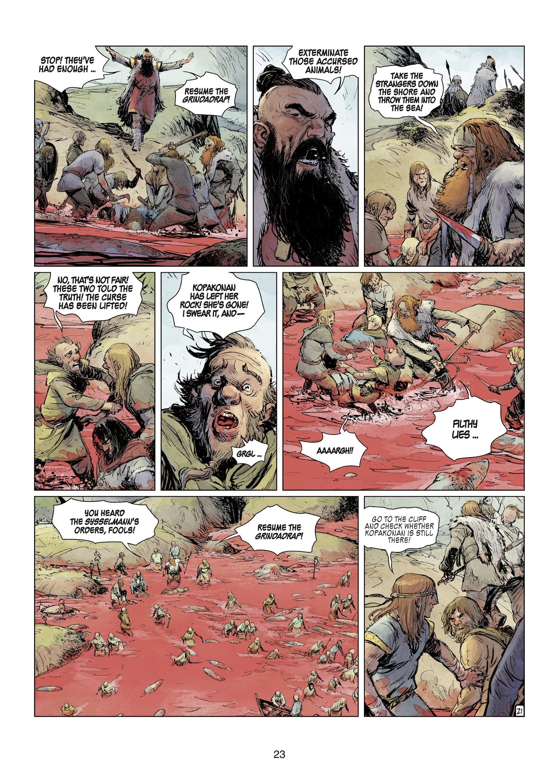 Read online Thorgal comic -  Issue #30 - 25