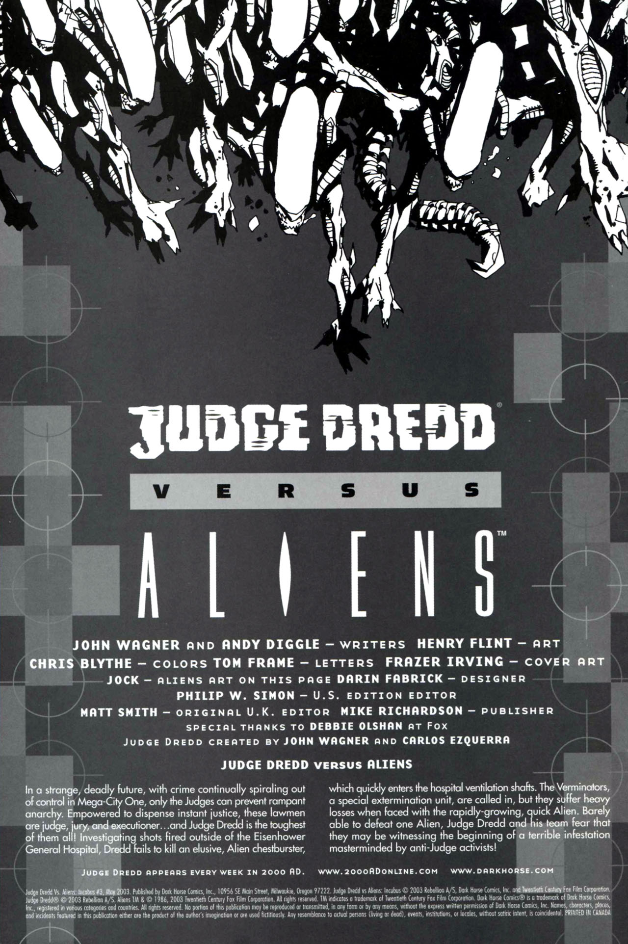 Read online Judge Dredd Vs. Aliens:  Incubus comic -  Issue #3 - 3