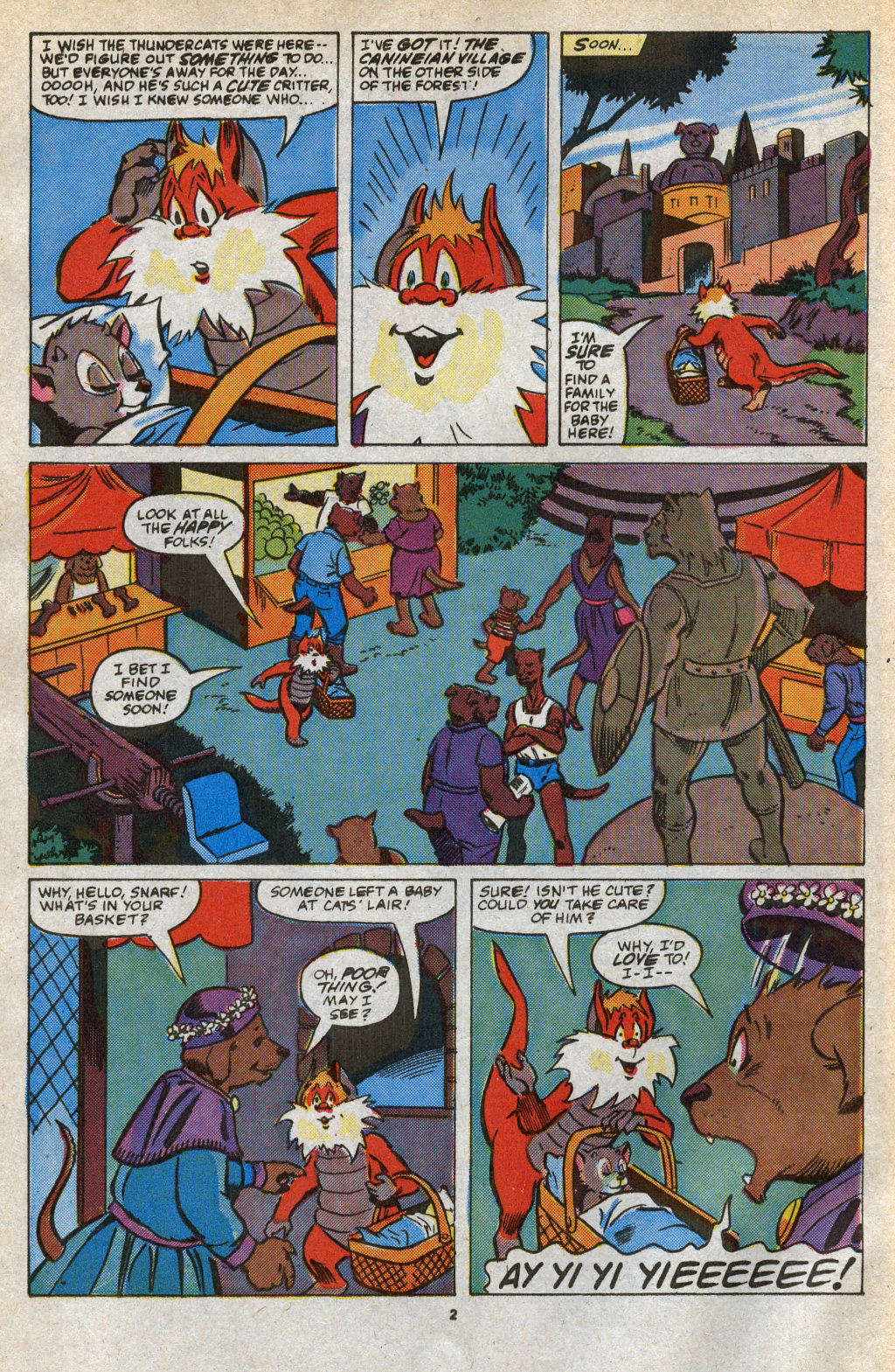 Read online ThunderCats (1985) comic -  Issue #21 - 4