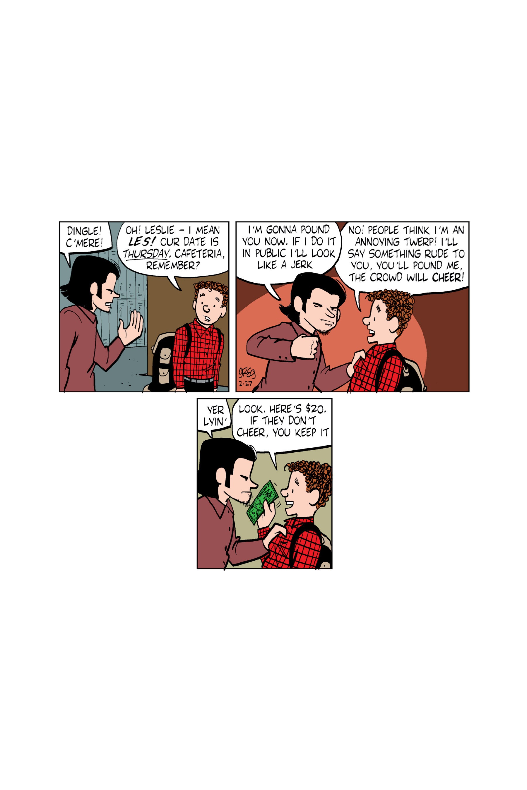 Read online Luann: Stress   Hormones = High School comic -  Issue # TPB - 58