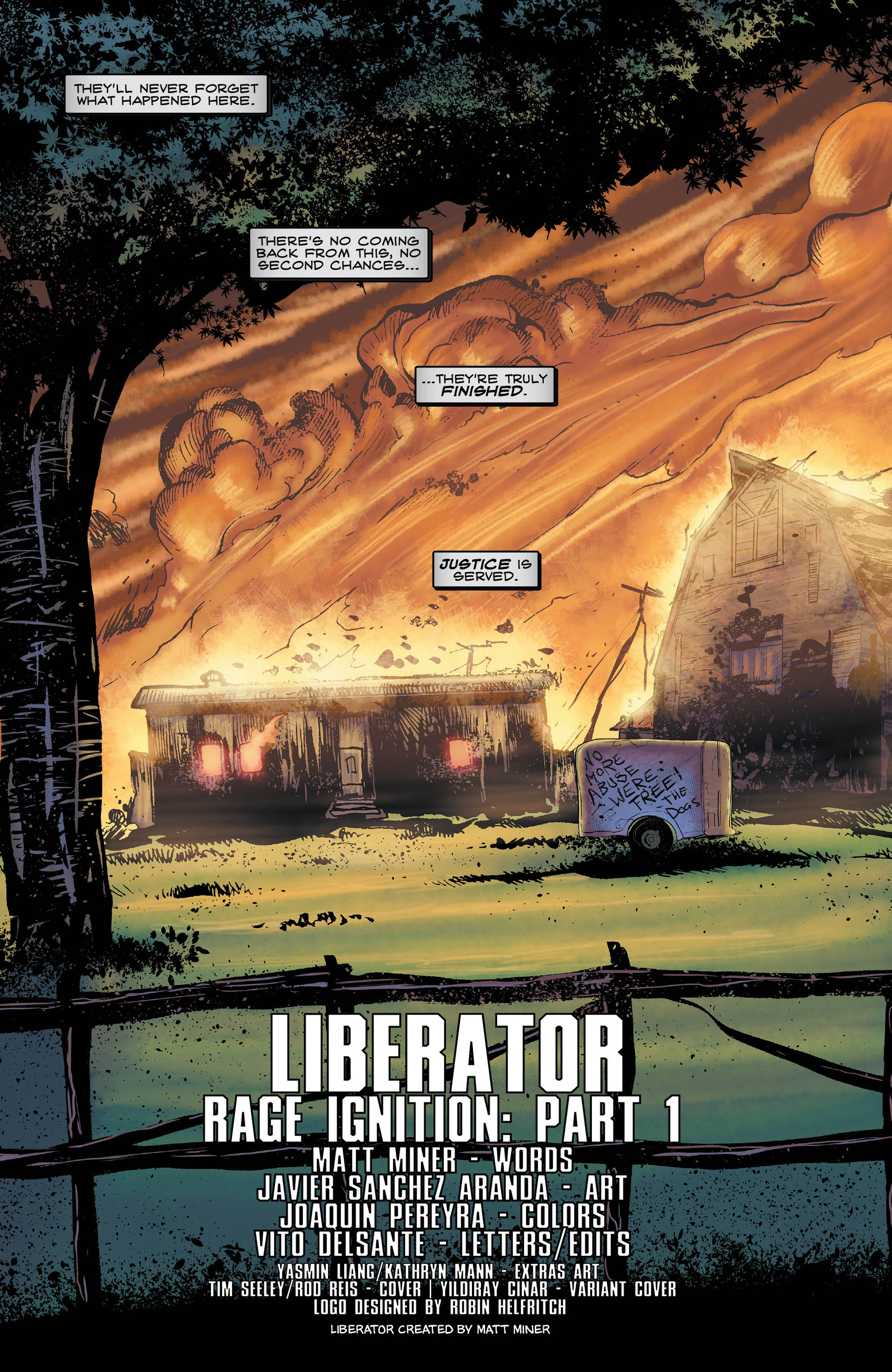 Read online Liberator comic -  Issue #1 - 6