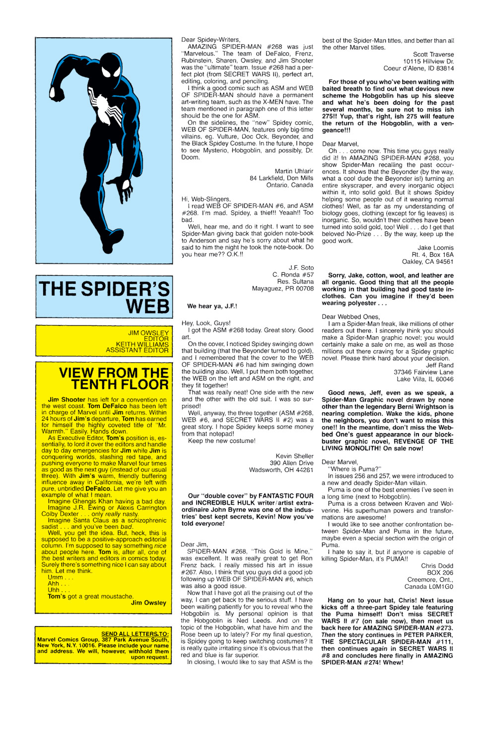 Read online The Amazing Spider-Man (1963) comic -  Issue #272 - 24
