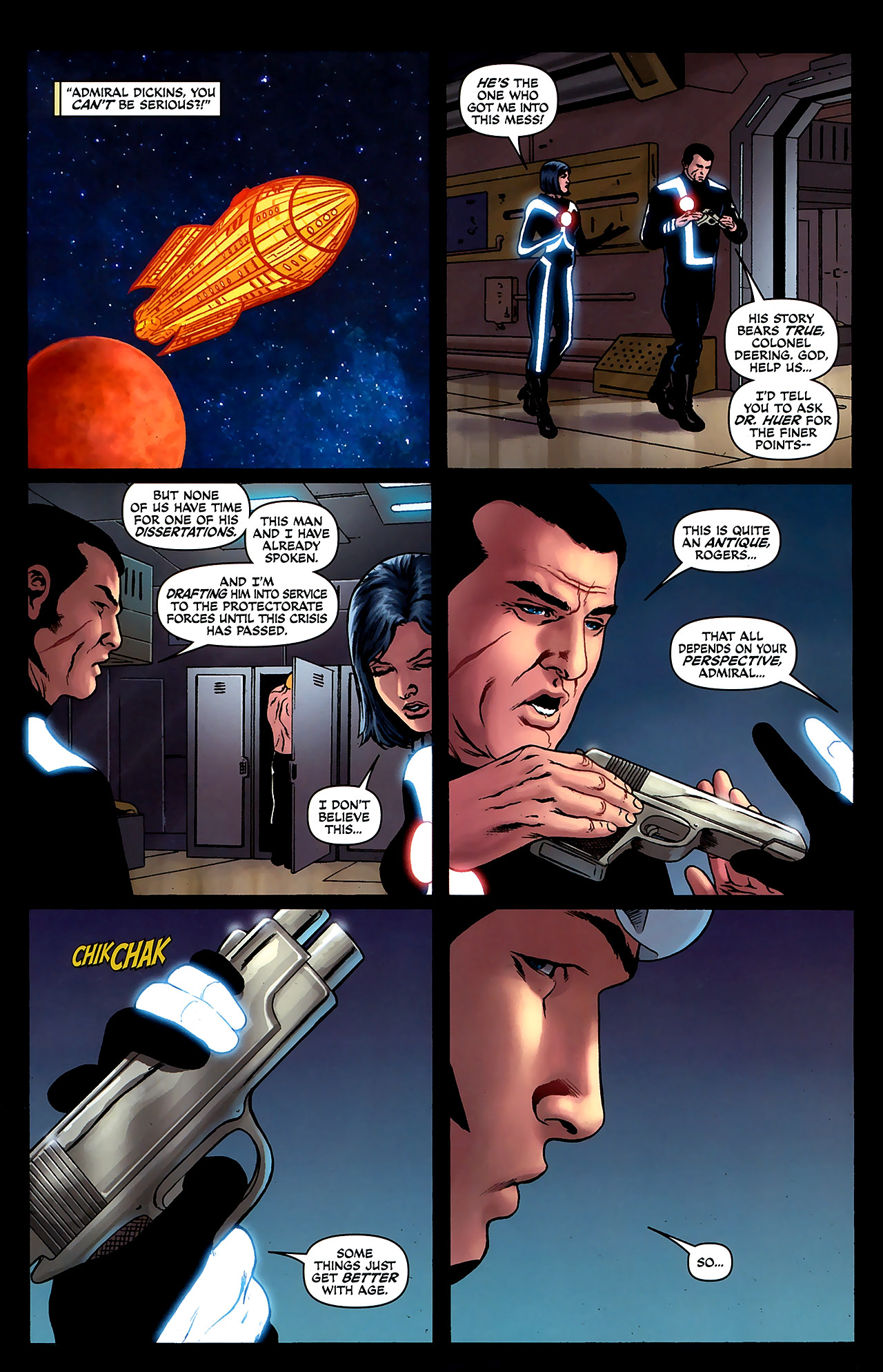 Read online Buck Rogers (2009) comic -  Issue #4 - 22