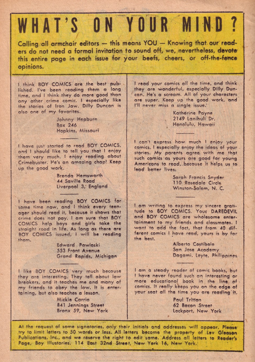 Read online Boy Comics comic -  Issue #83 - 12