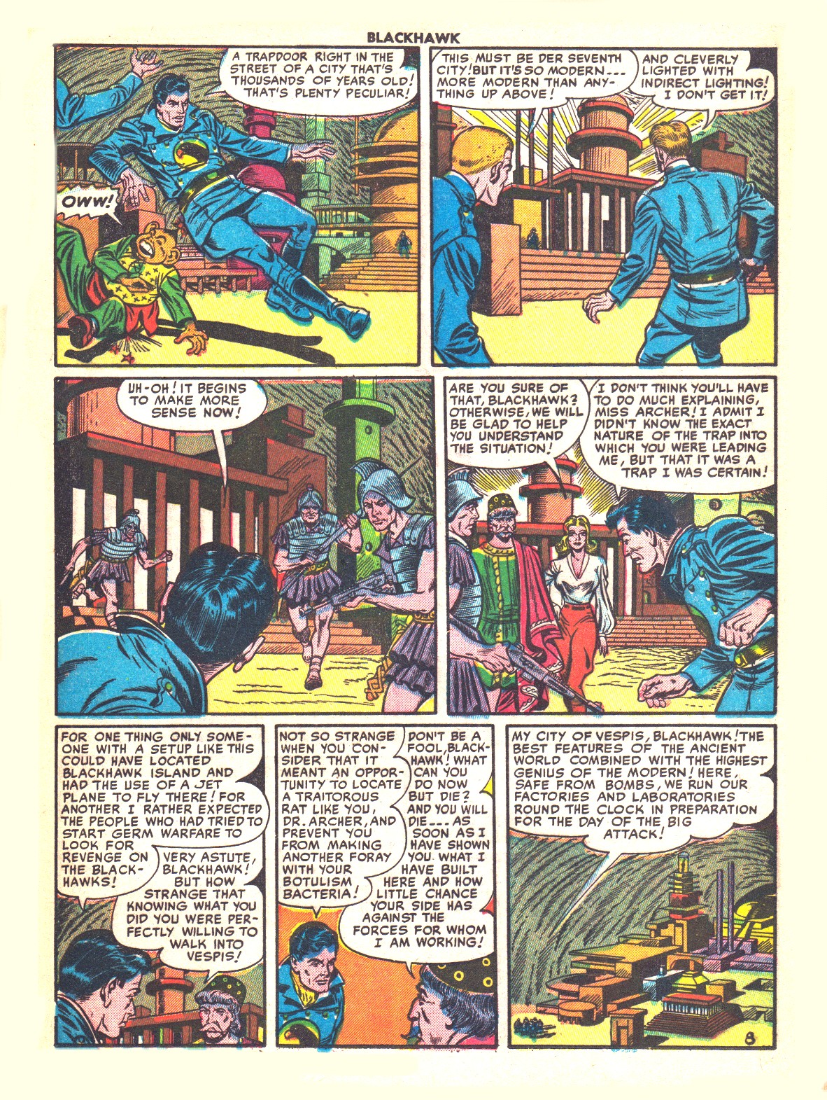 Read online Blackhawk (1957) comic -  Issue #44 - 33