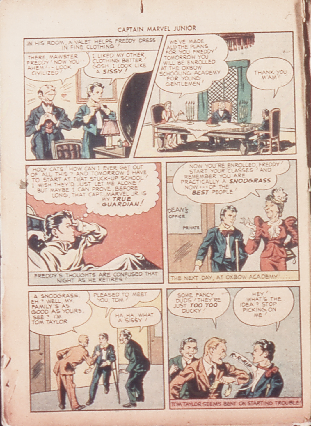 Read online Captain Marvel, Jr. comic -  Issue #13 - 6