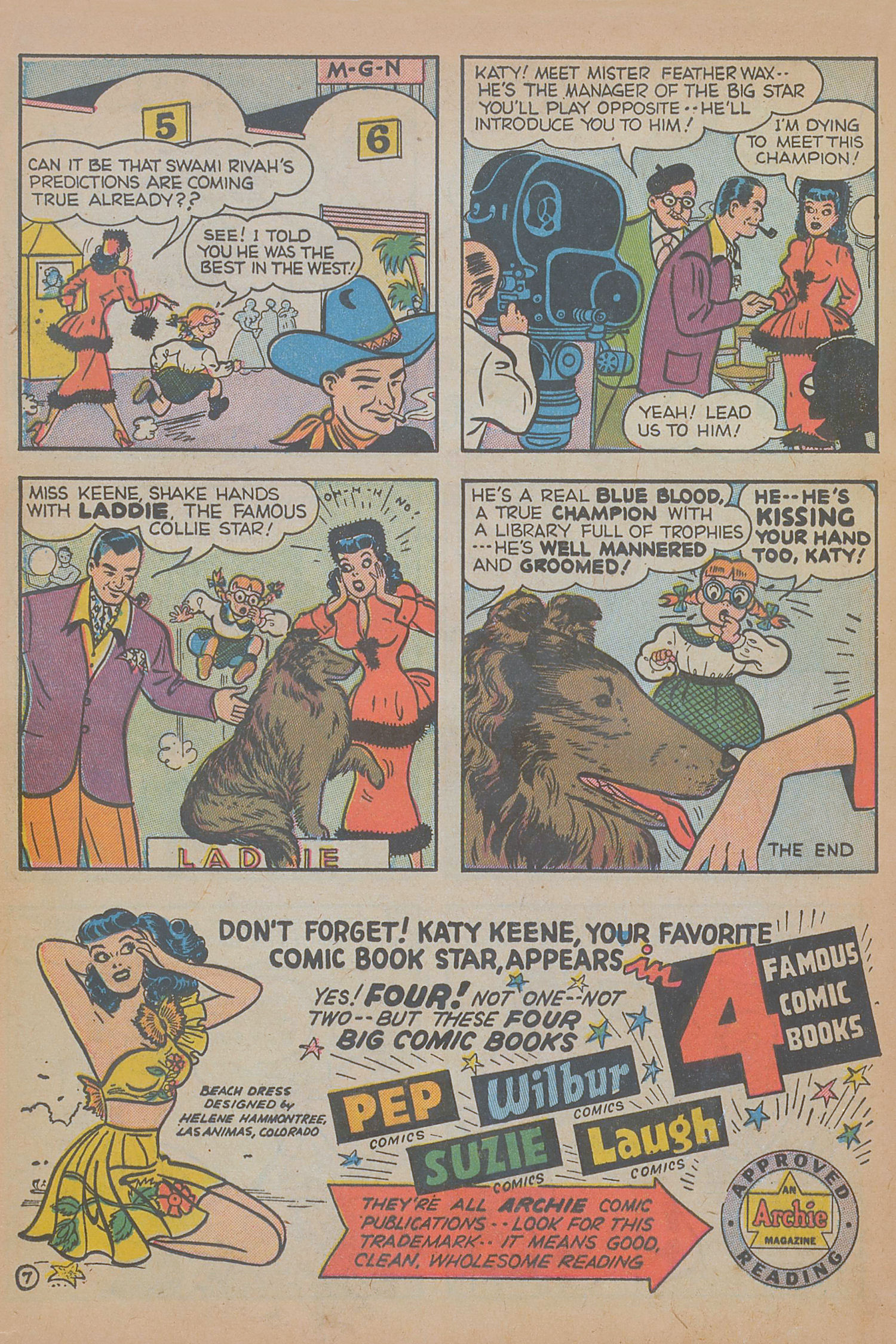 Read online Katy Keene (1949) comic -  Issue #1 - 16