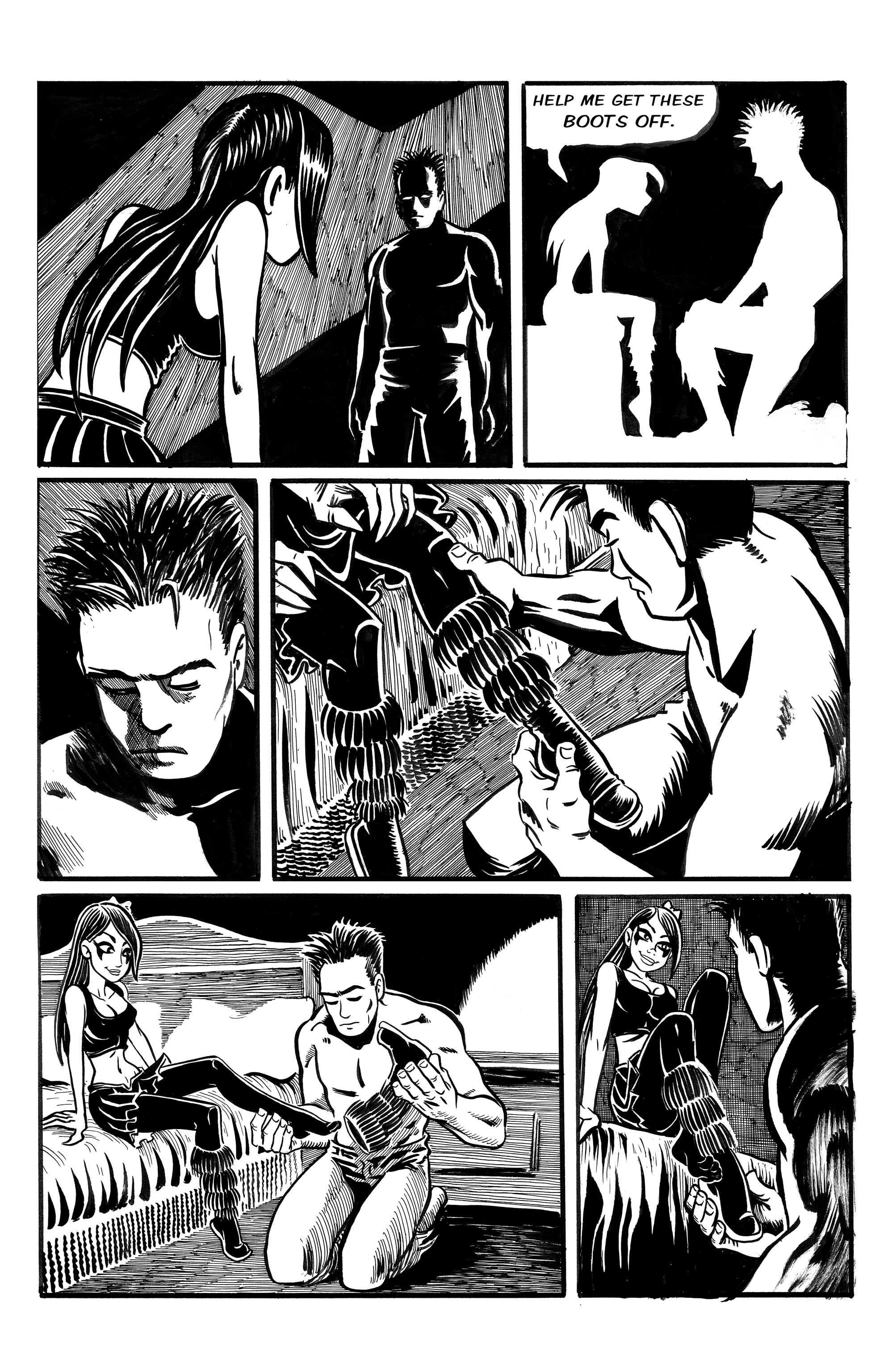 Read online Wulf and Batsy: Magnum Orgus comic -  Issue #3 - 54