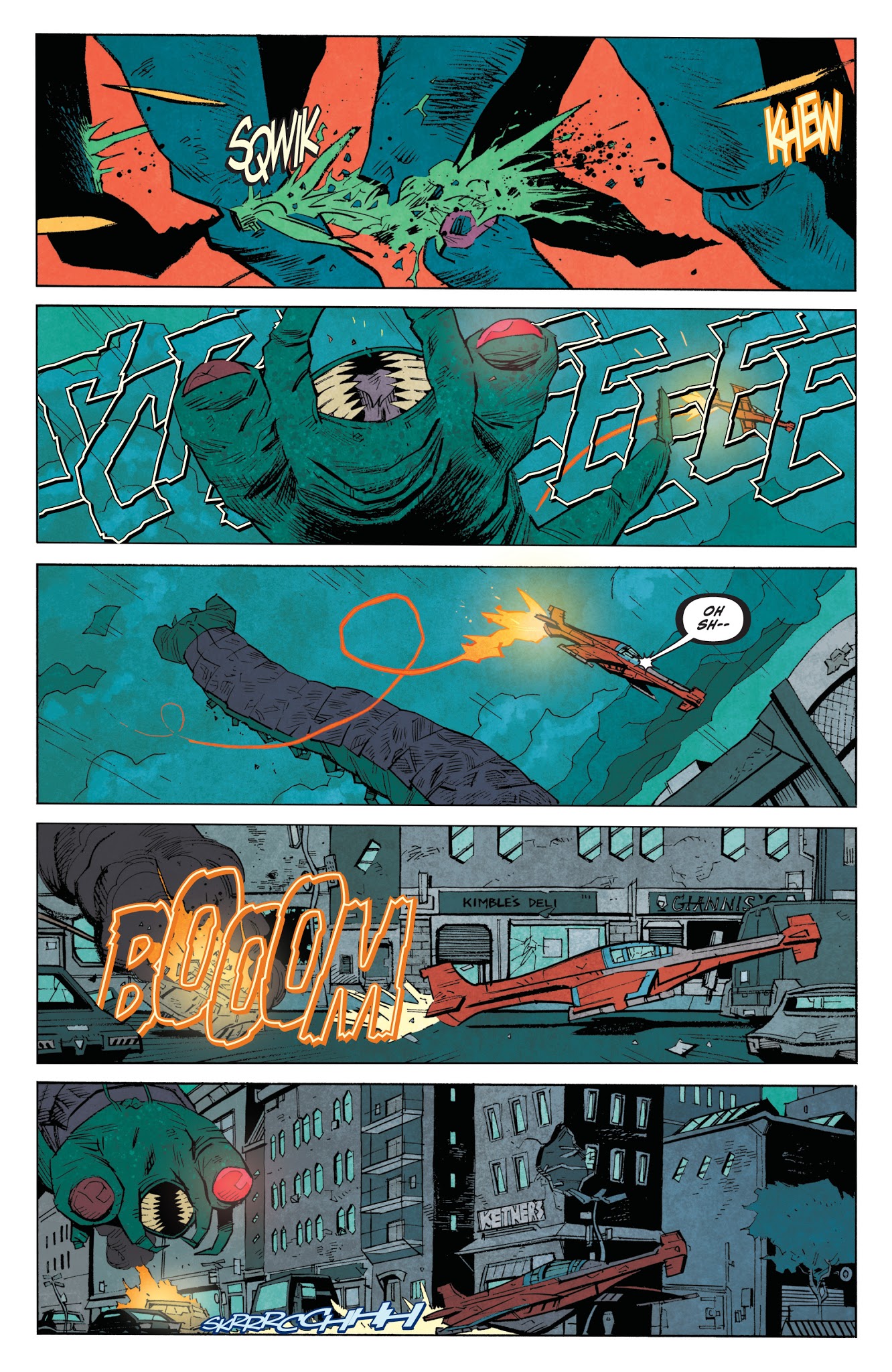 Read online Centipede comic -  Issue #5 - 8