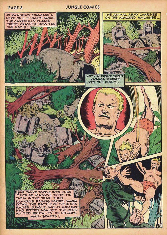 Read online Jungle Comics comic -  Issue #24 - 10