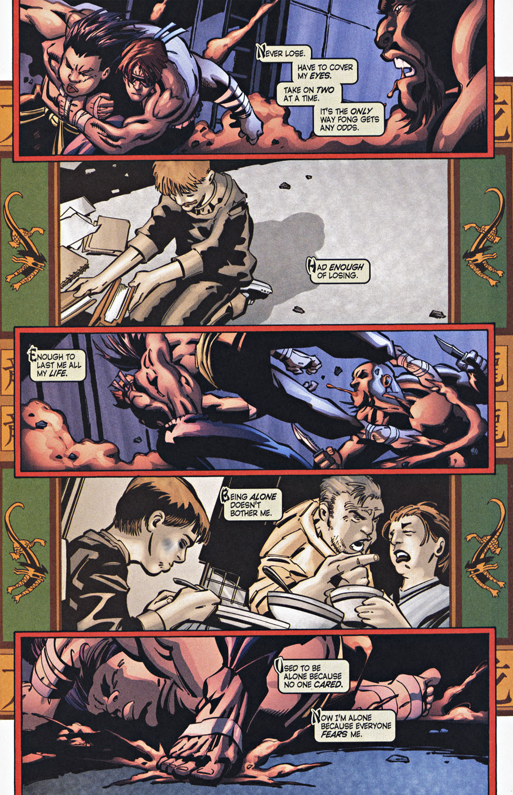 Read online Richard Dragon comic -  Issue #1 - 6