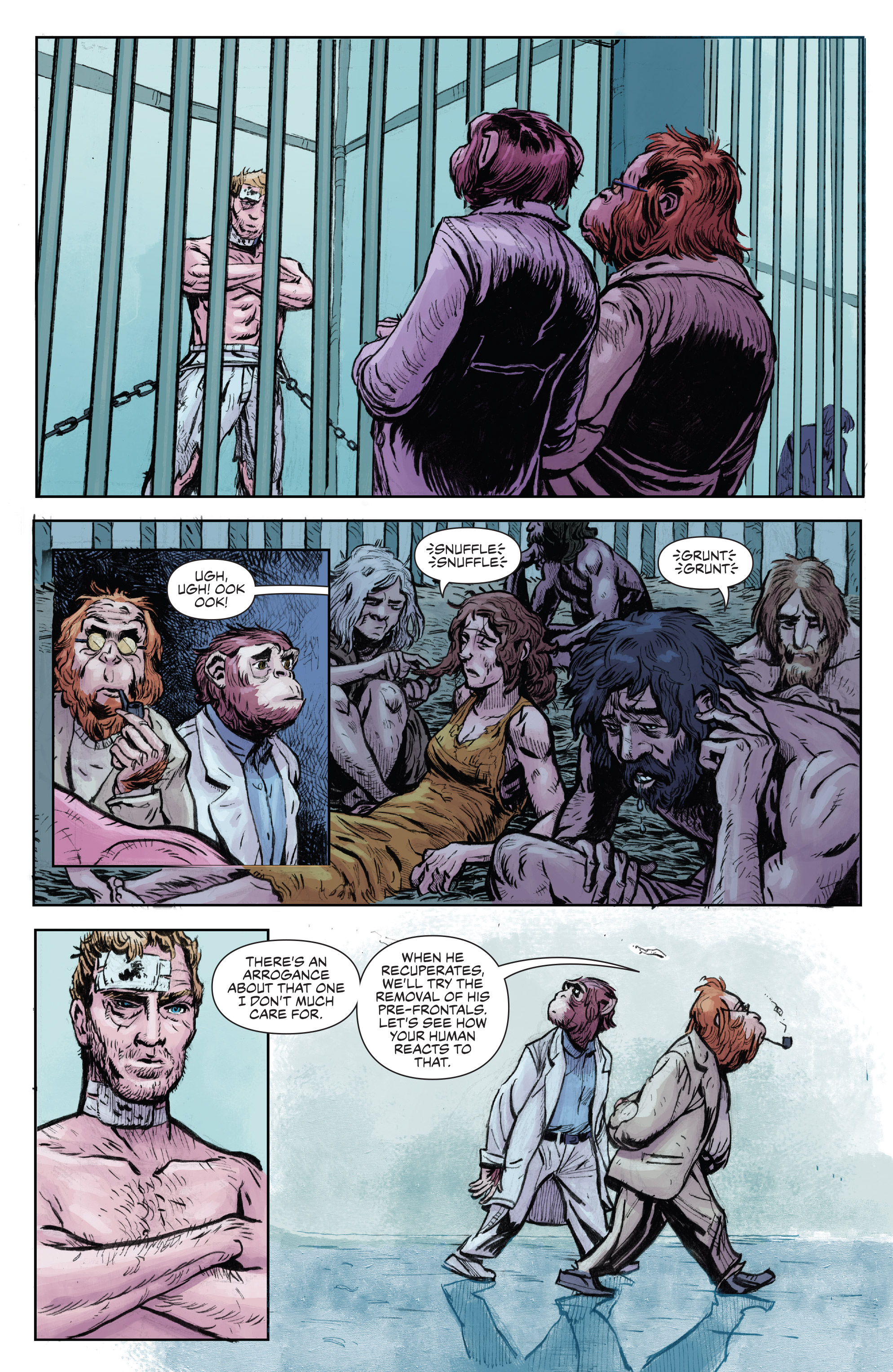 Read online Planet of the Apes Visionaries comic -  Issue # TPB - 51