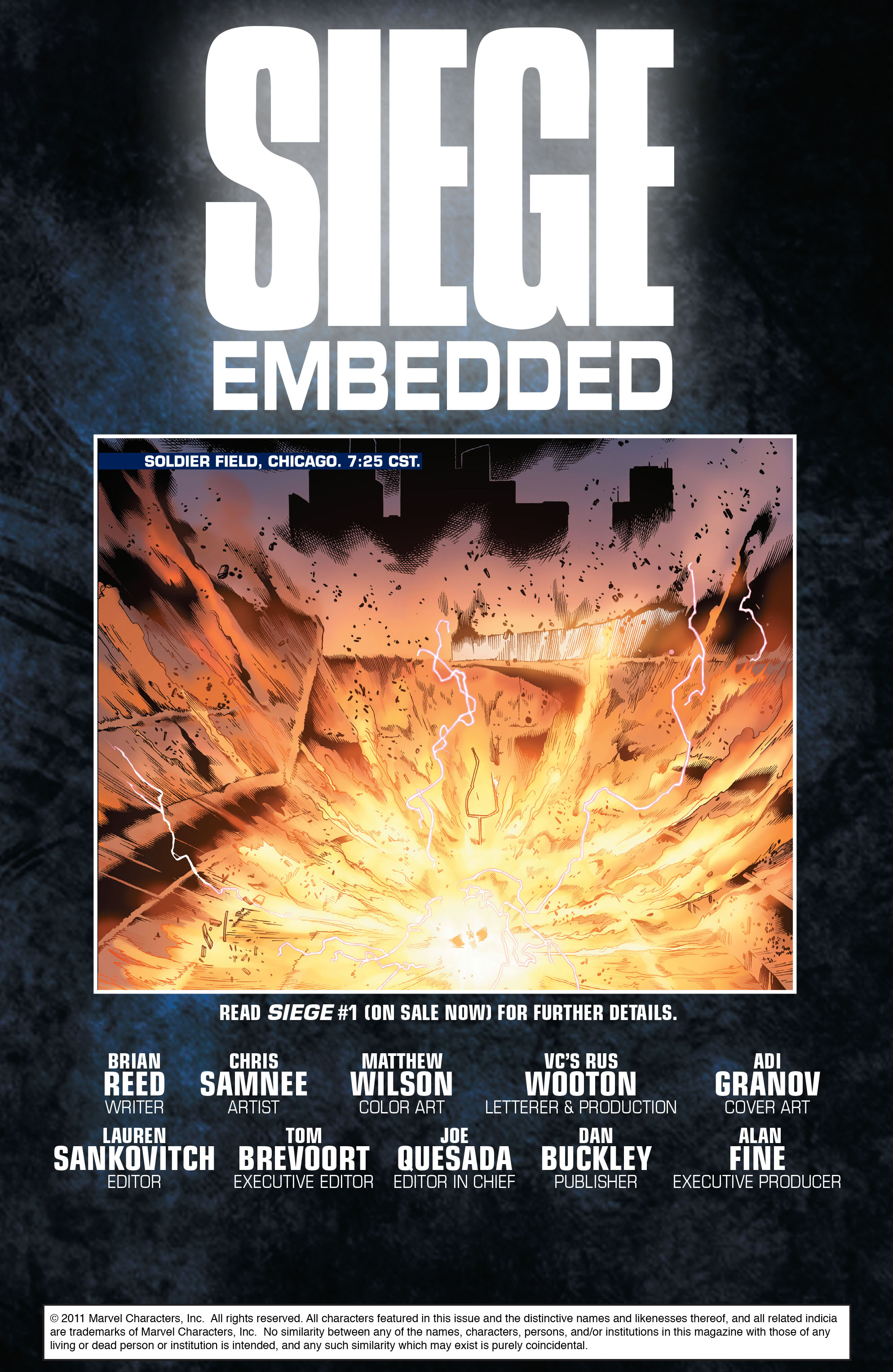 Read online Siege: Embedded comic -  Issue #1 - 2