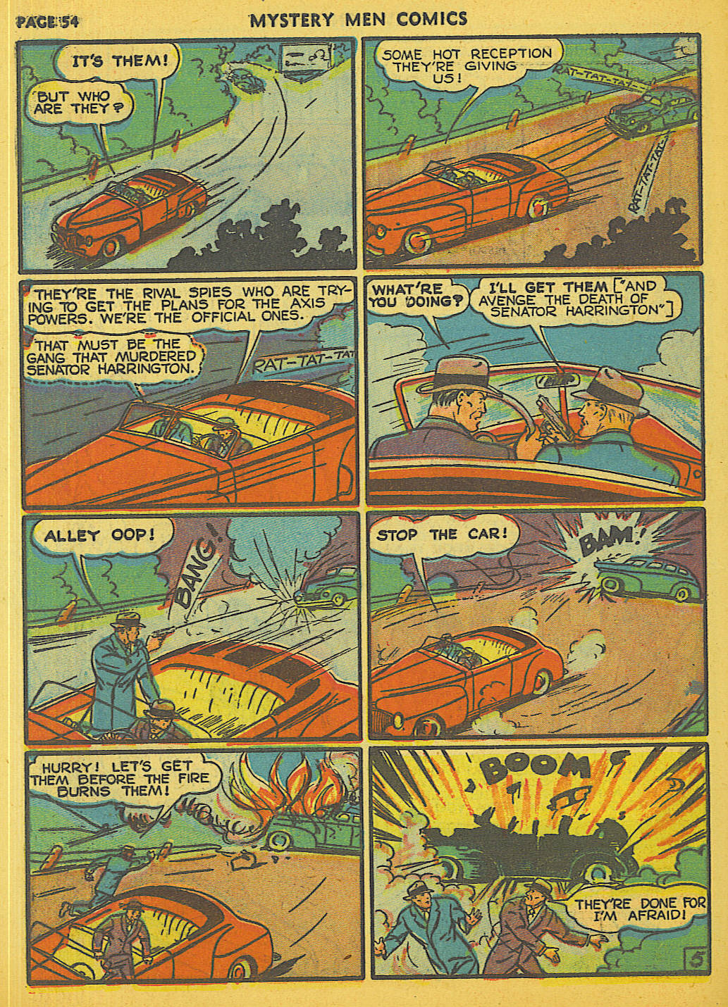 Read online Mystery Men Comics comic -  Issue #23 - 55