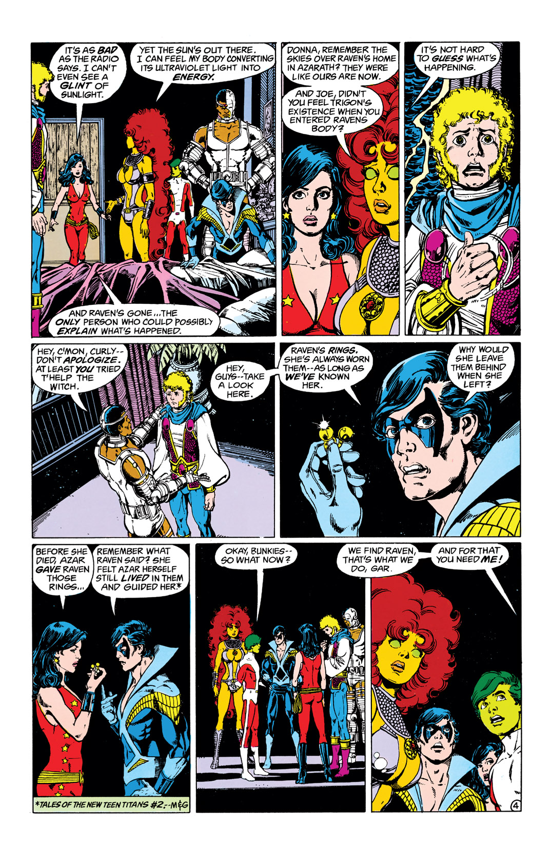 Read online The New Teen Titans (1984) comic -  Issue #2 - 5