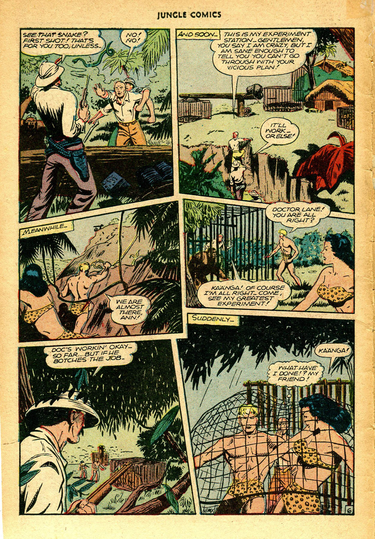 Read online Jungle Comics comic -  Issue #76 - 9