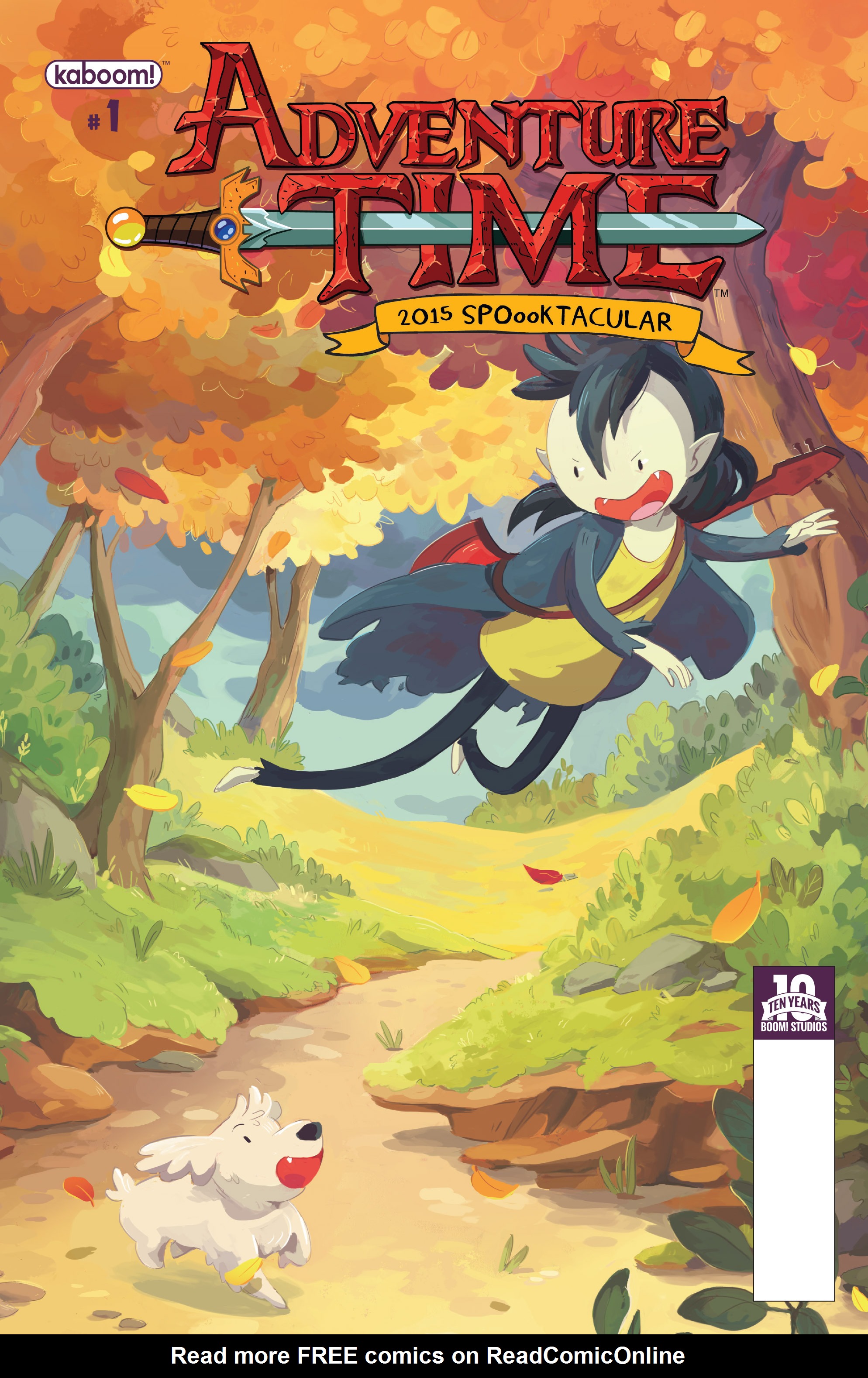 Read online Adventure Time comic -  Issue # _2015 Spoooktacular - 1