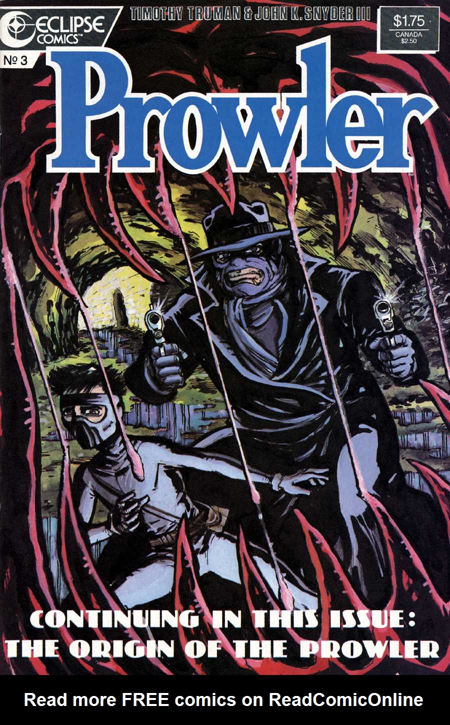 Read online Prowler (1987) comic -  Issue #3 - 1