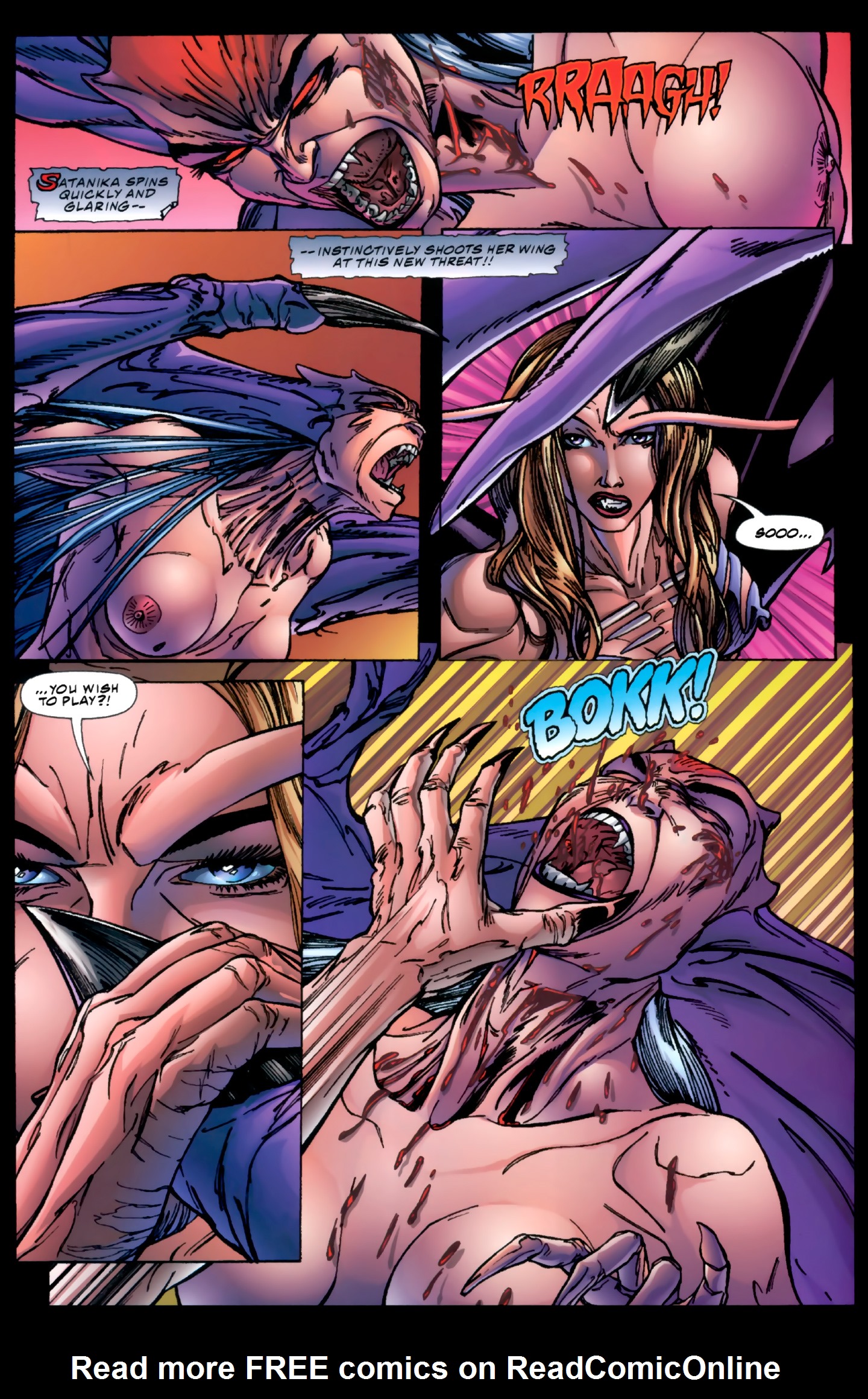Read online Satanika comic -  Issue #3 - 4