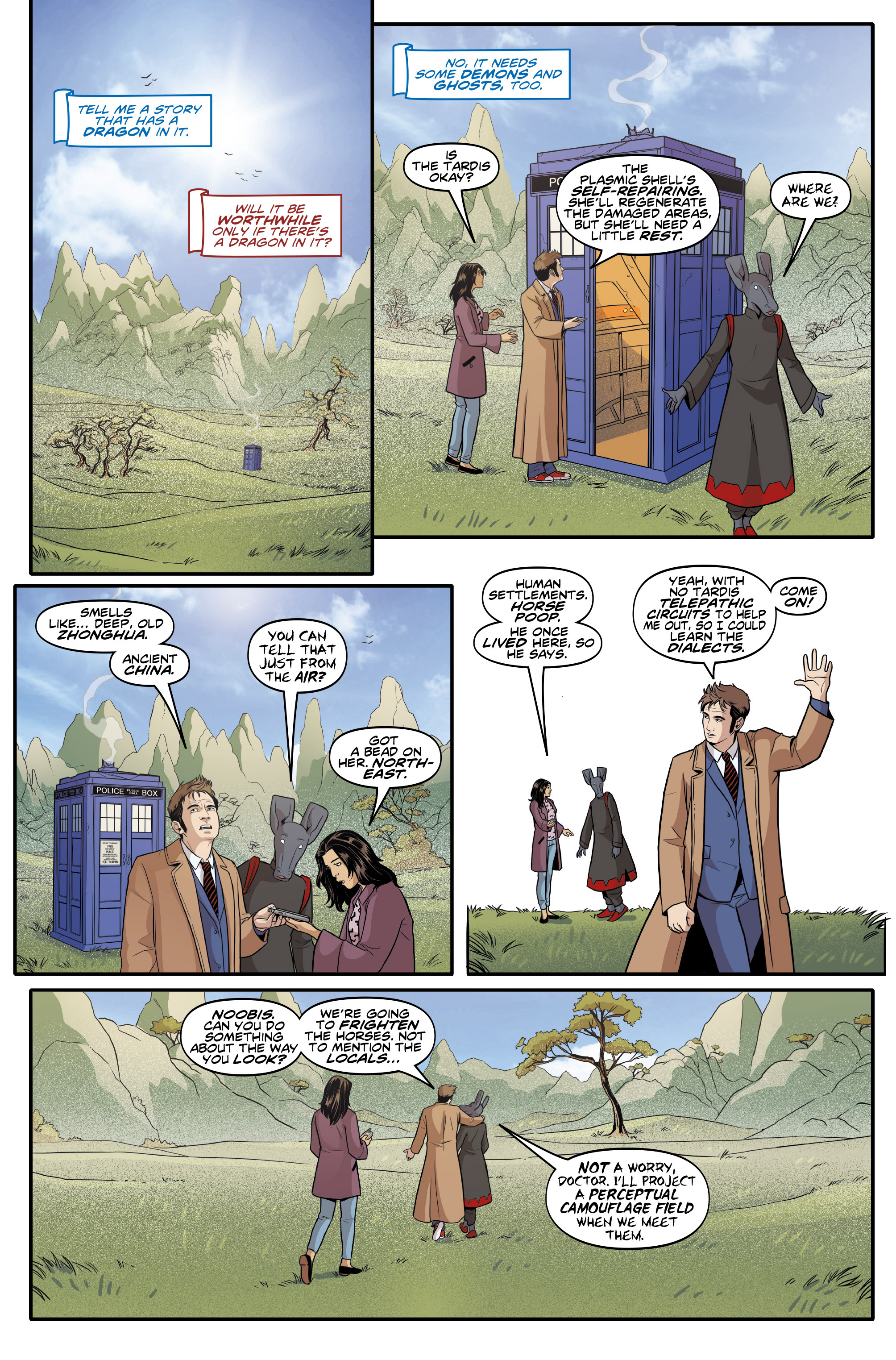 Read online Doctor Who: The Tenth Doctor Year Three comic -  Issue #3 - 8