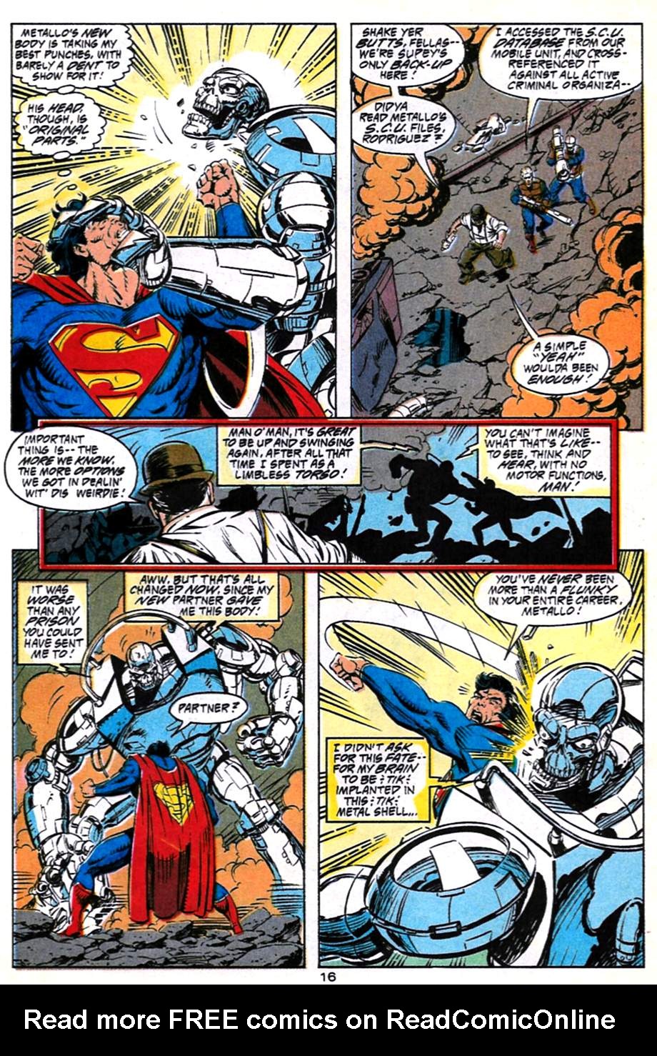 Read online Adventures of Superman (1987) comic -  Issue #491 - 17