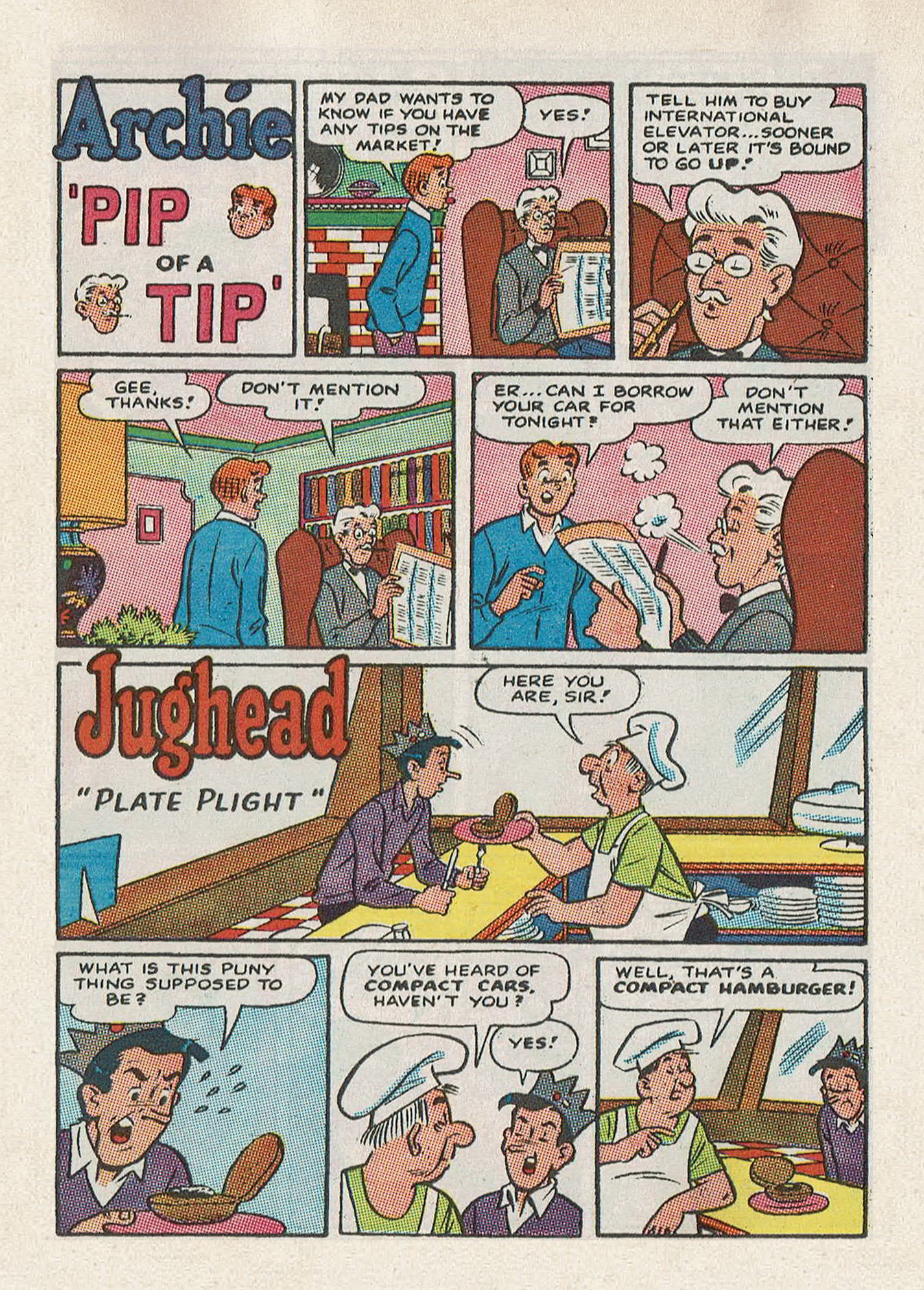 Read online Jughead Jones Comics Digest comic -  Issue #59 - 114