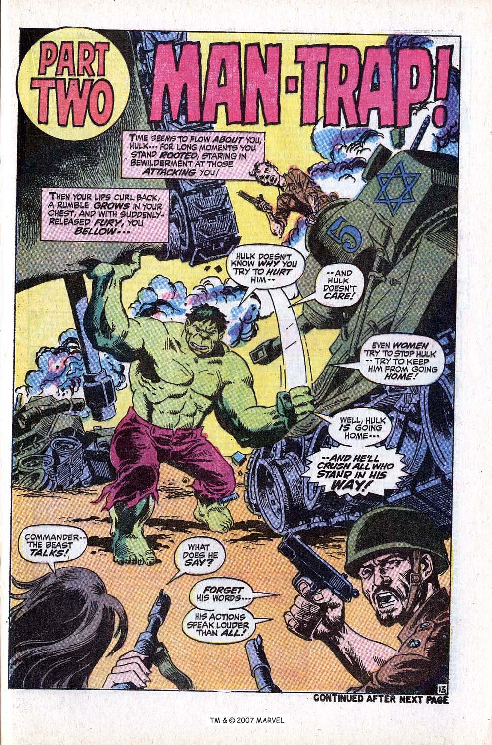 Read online The Incredible Hulk (1968) comic -  Issue #146 - 21