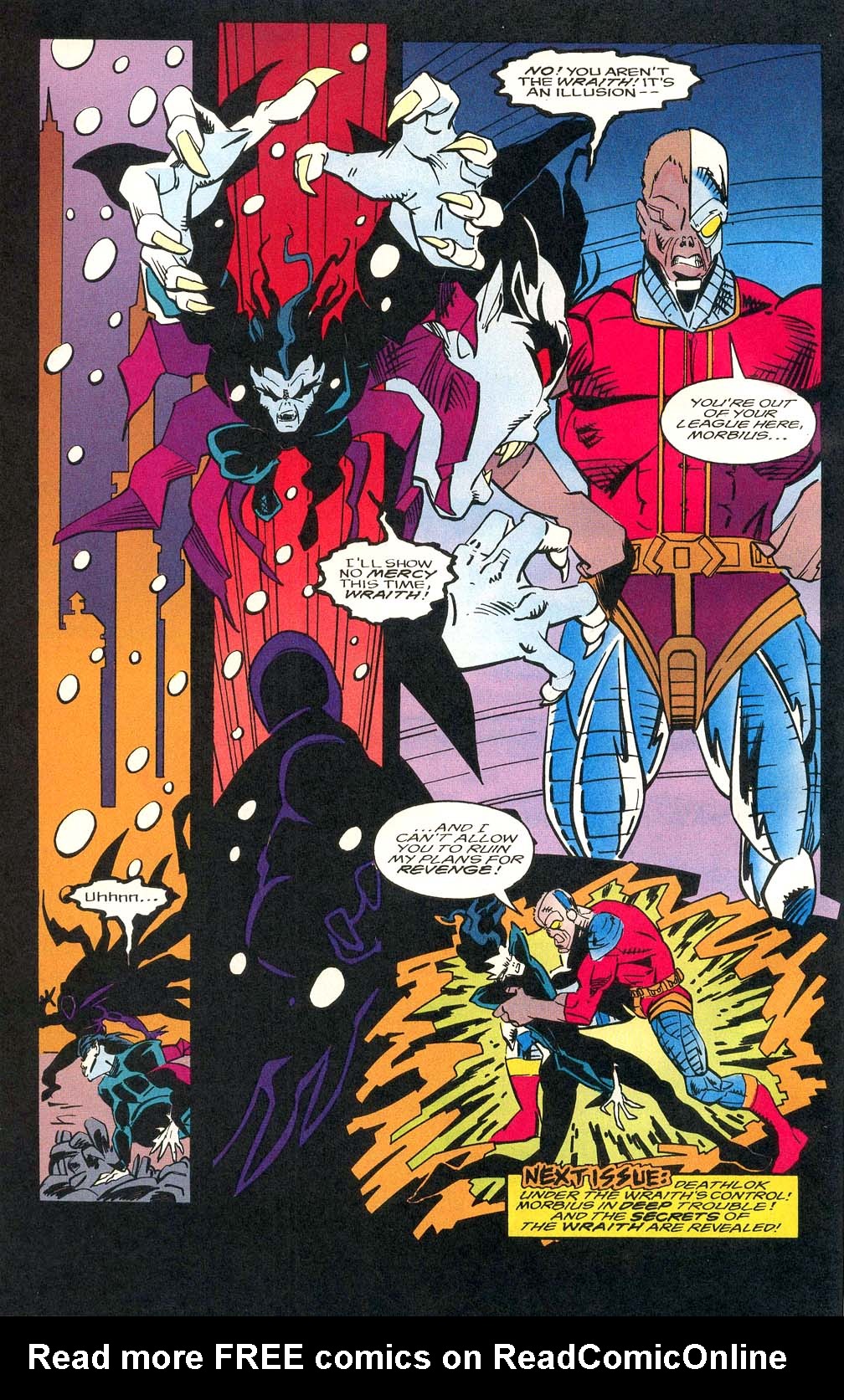 Read online Morbius: The Living Vampire (1992) comic -  Issue #18 - 23